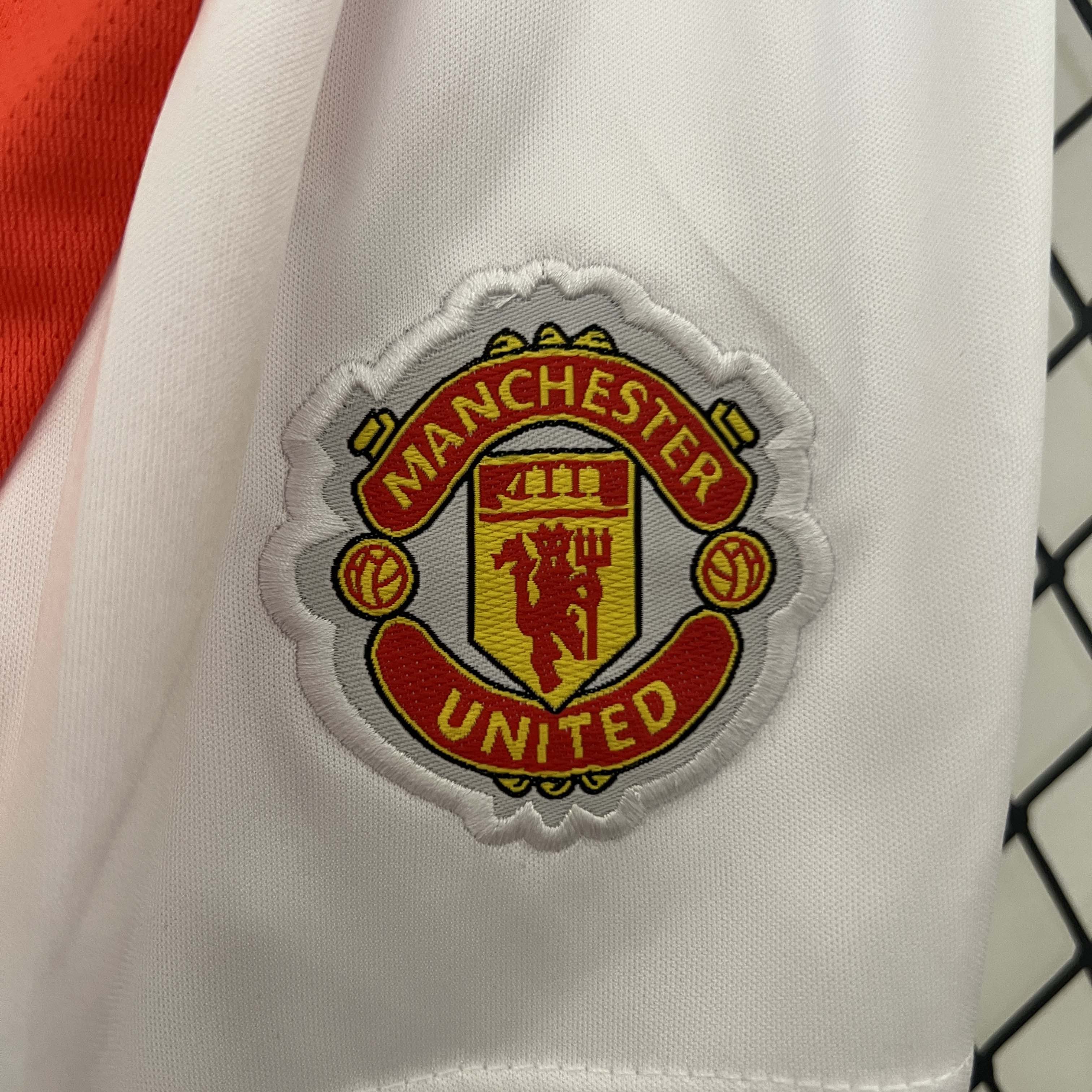 2024/2025 Manchester United Home Football Shirt 1:1 Thai Quality Kids Size
