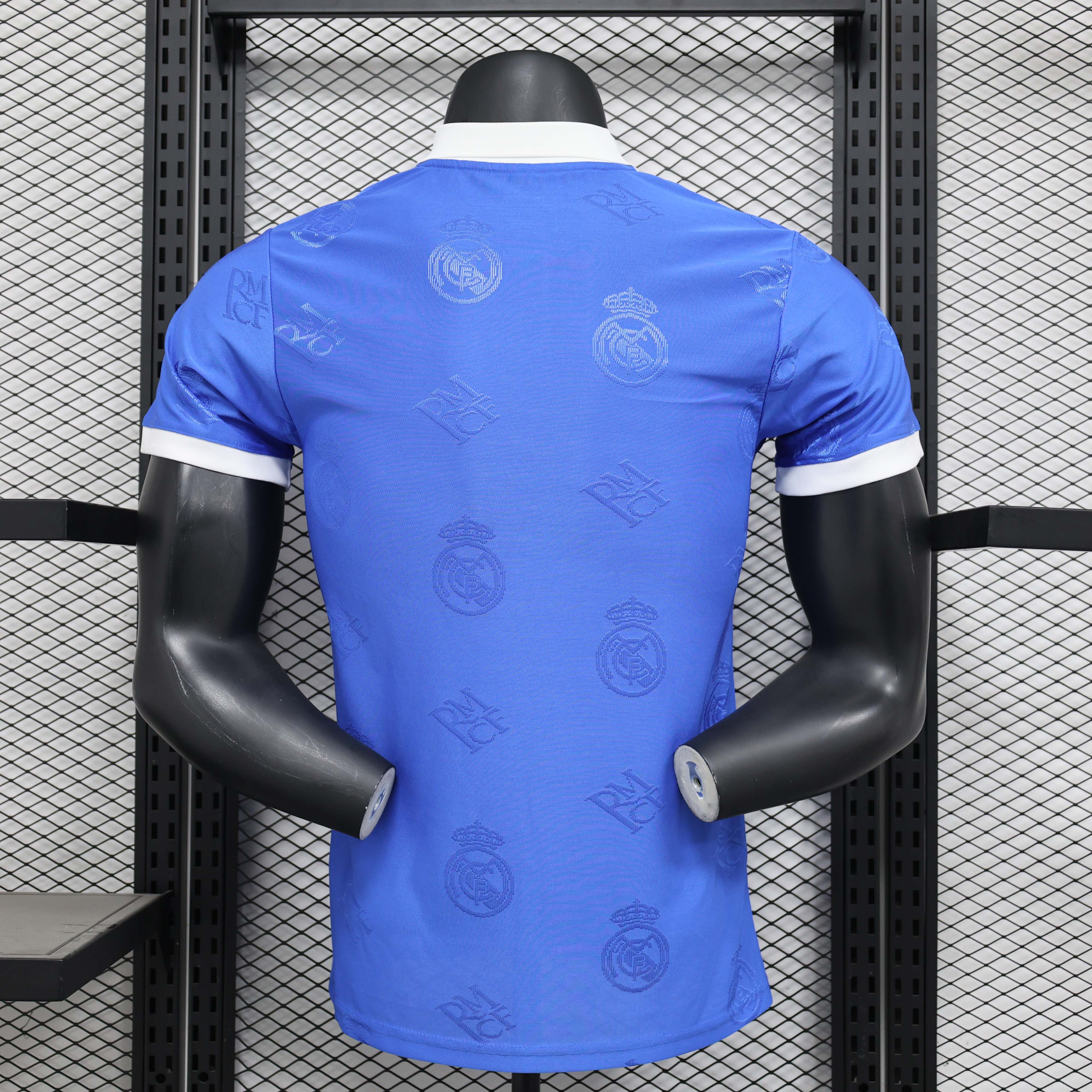 2024/2025 Player Version Real Madrid Special Edition Blue Football Shirt 1:1 Thai Quality