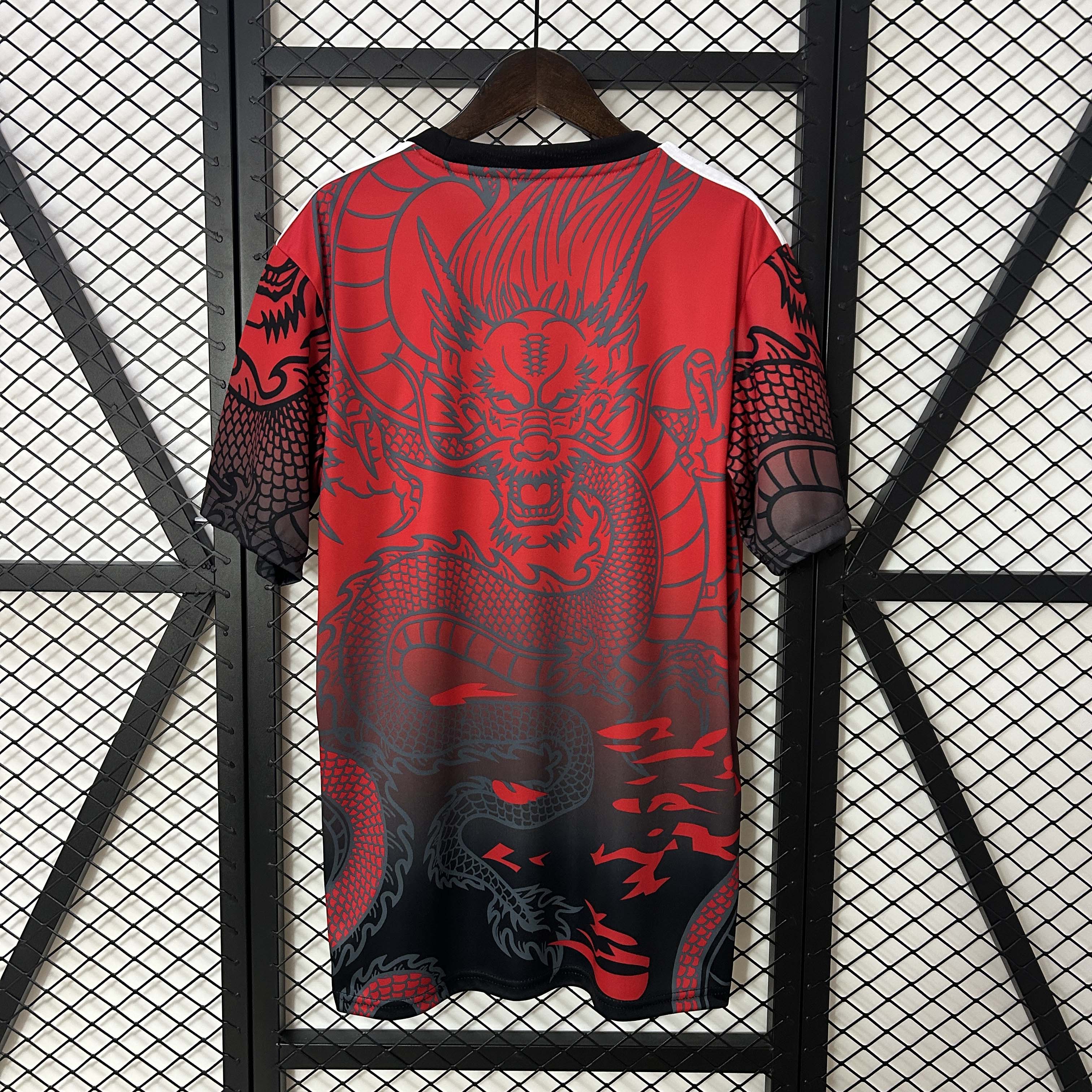 2024/2025 Real Madrid Special Edition Red and black Football Shirt1:1 Thai Quality