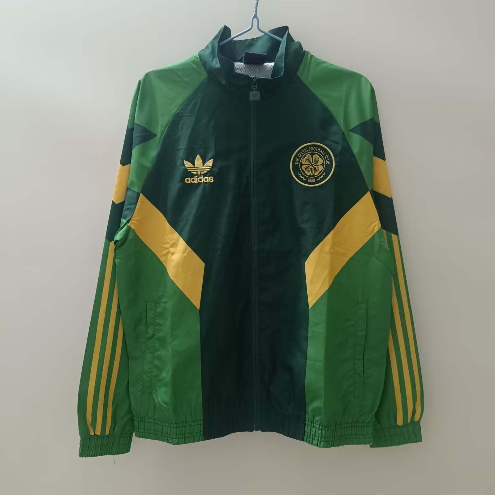 2024/2025 Celtic Windbreaker Green Soccer Jersey 1:1 Thai Quality