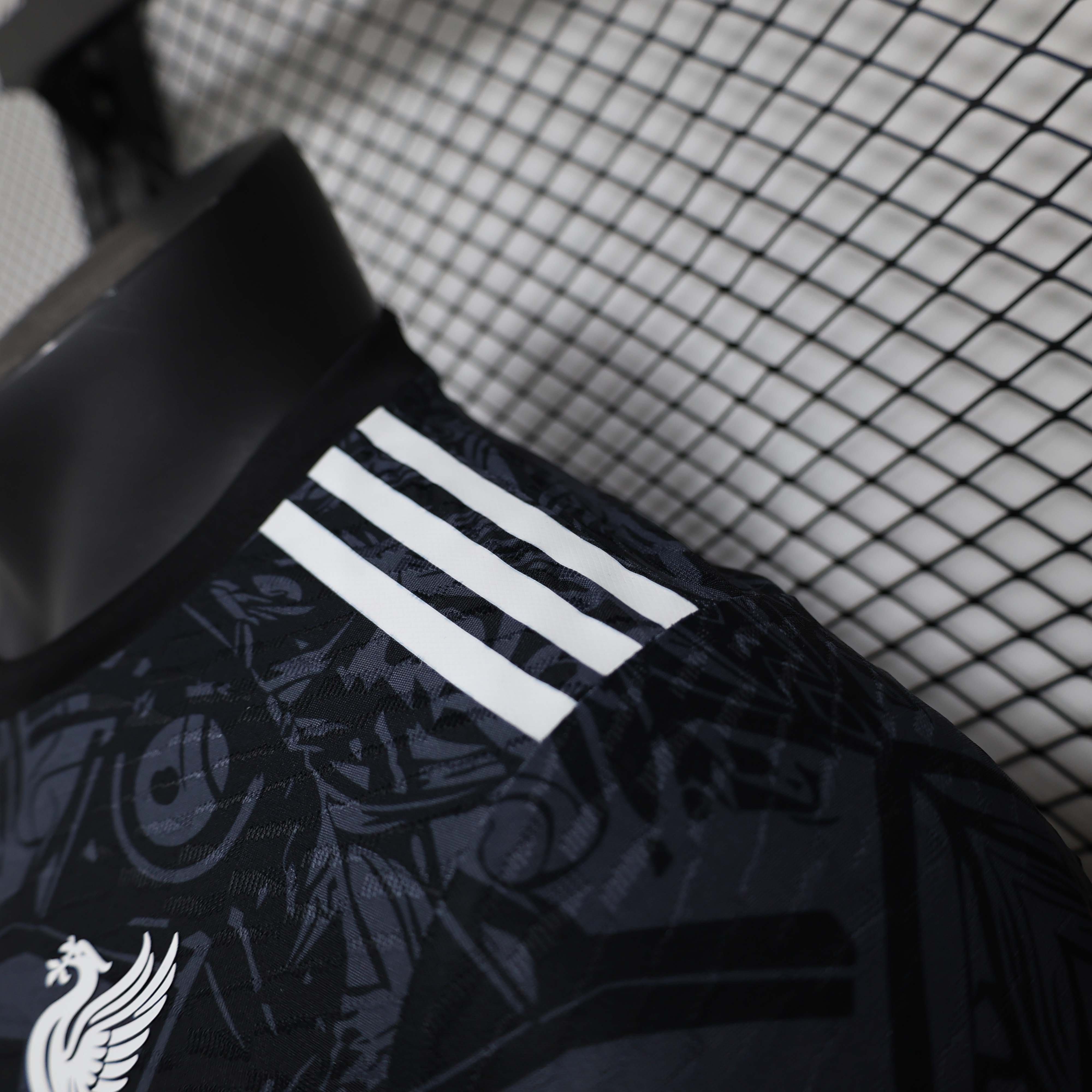 2024/2025 Player Version Liverpool Special Edition Black and Orange Football Shirt 1:1 Thai Quality