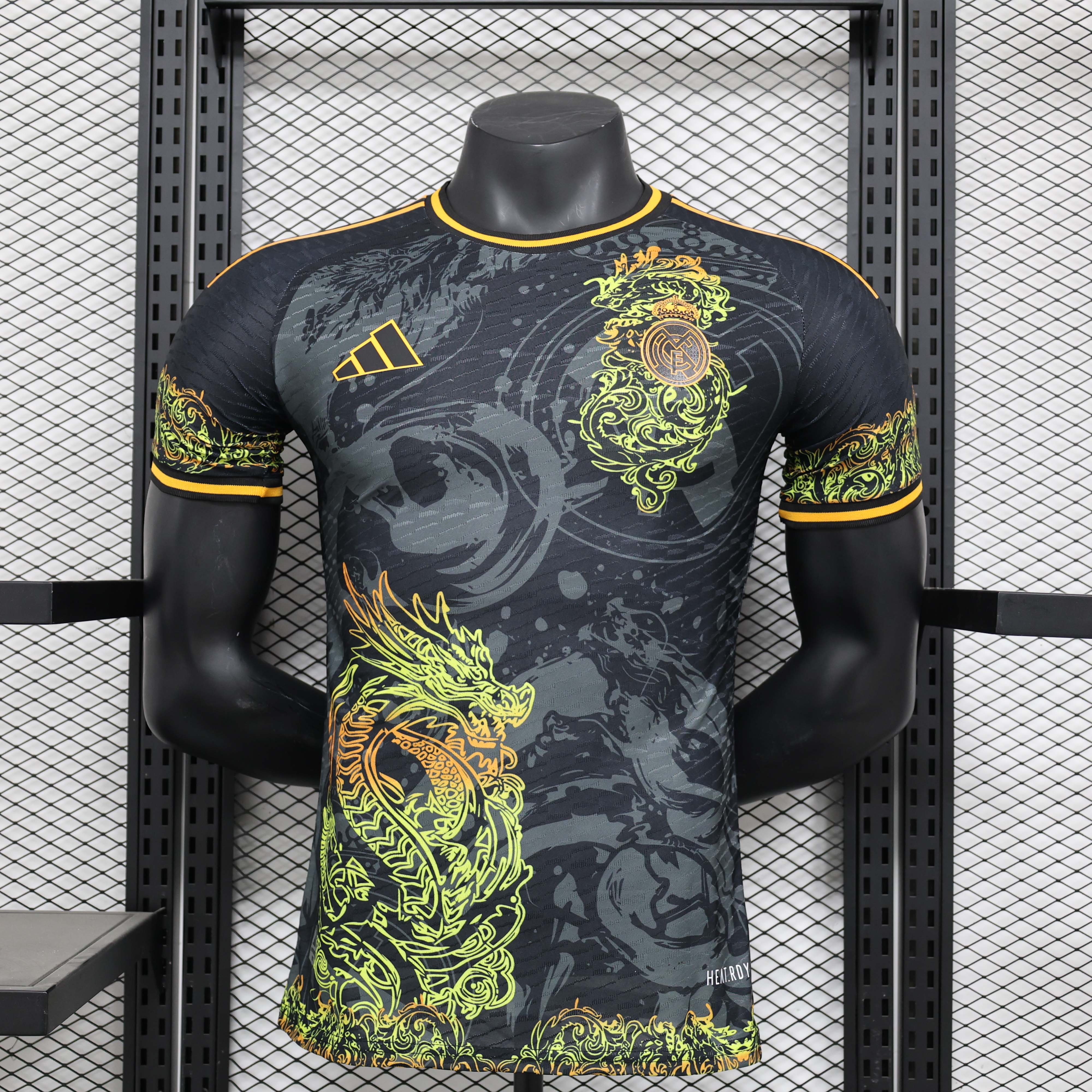 2024/2025 Player Version Real Madrid Special Edition Black and grey Football Shirt 1:1 Thai Quality