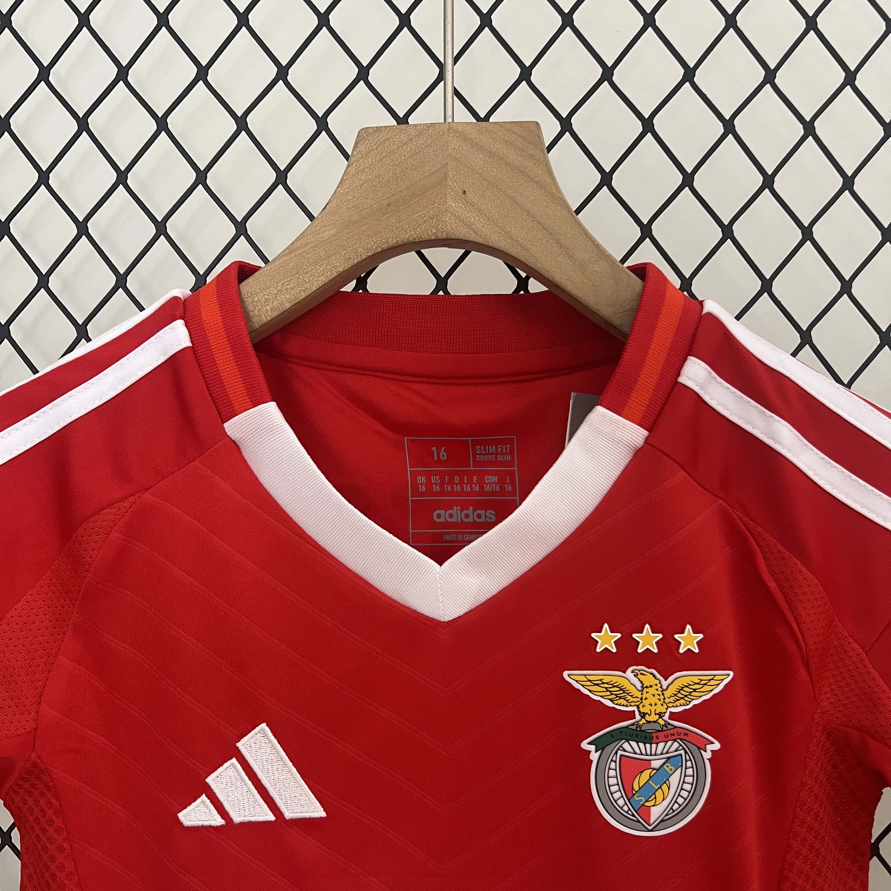 2024/2025 Benfica Home Football Shirt 1:1 Thai Quality Kids Size