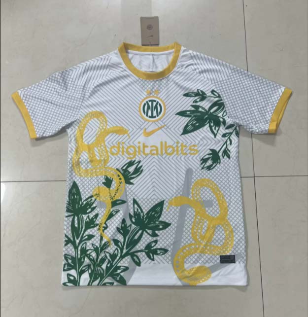 2024/2025 Internazionale Milan Special Edition Yellow Football Jersey1:1 Quality Thai