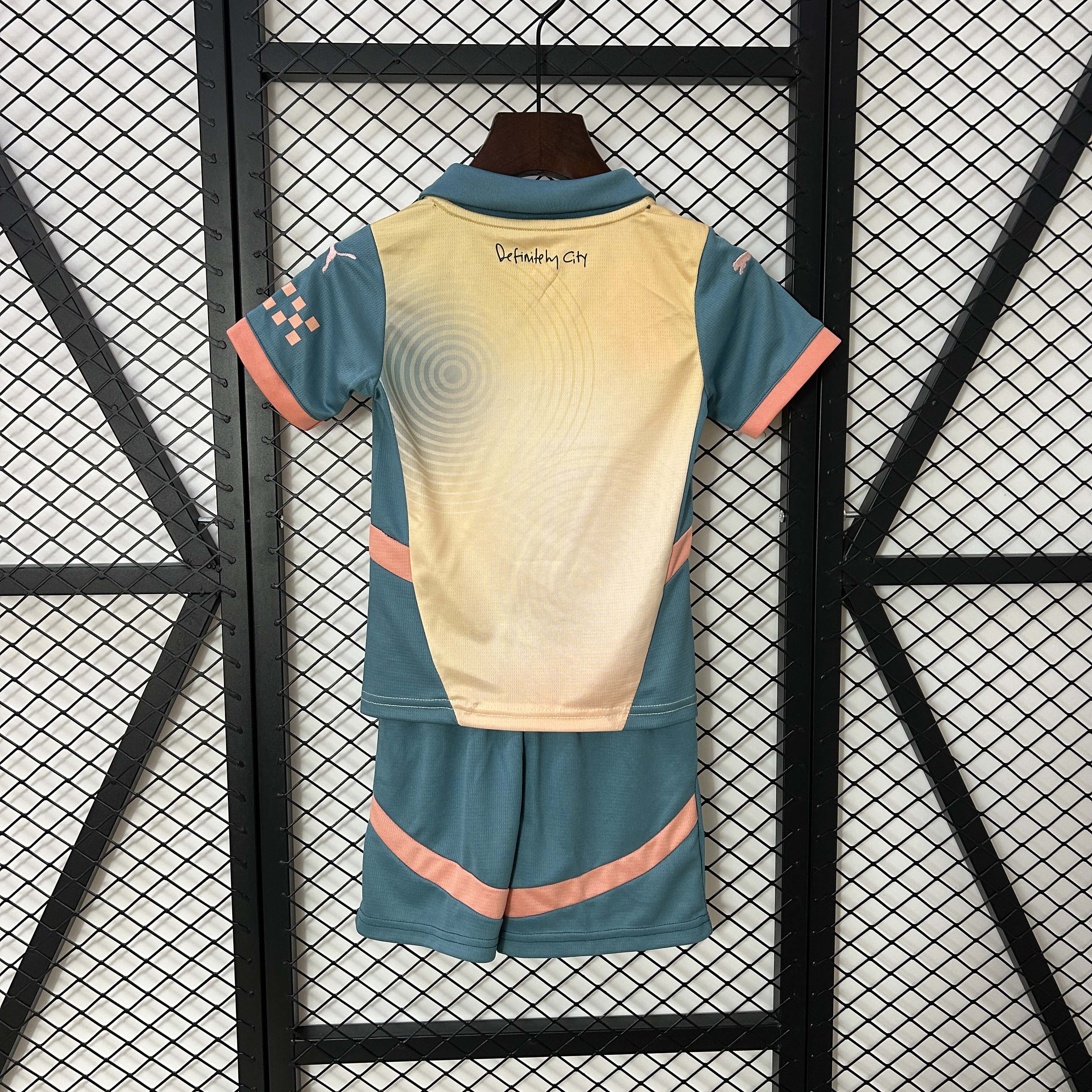 2024/2025 Manchester City Fourth Away Football Shirt 1:1 Thai Quality Kids Size