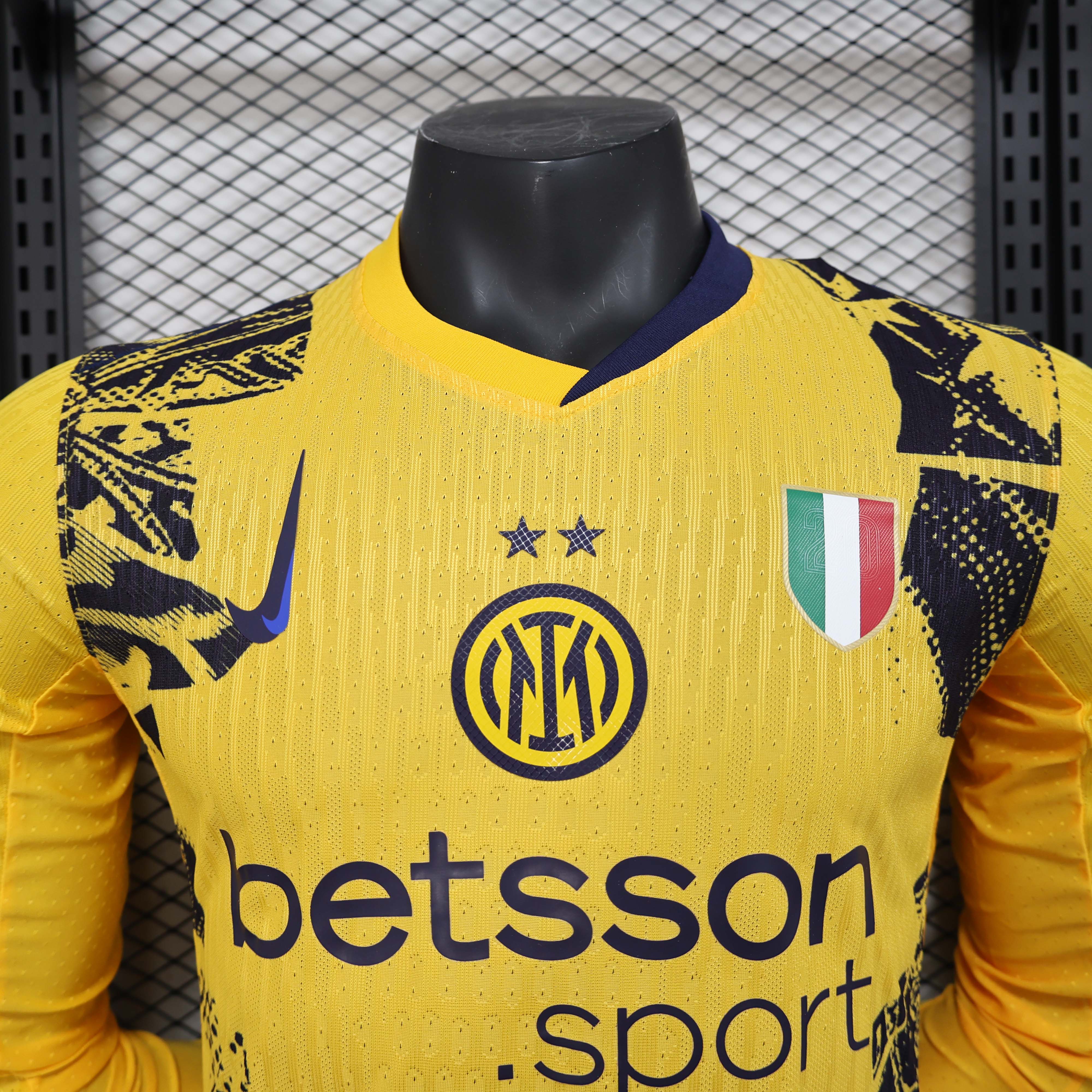 2024/2025 Long Sleeve Player Version Inter Milan Third Away Football Jersey1:1 Quality Thai