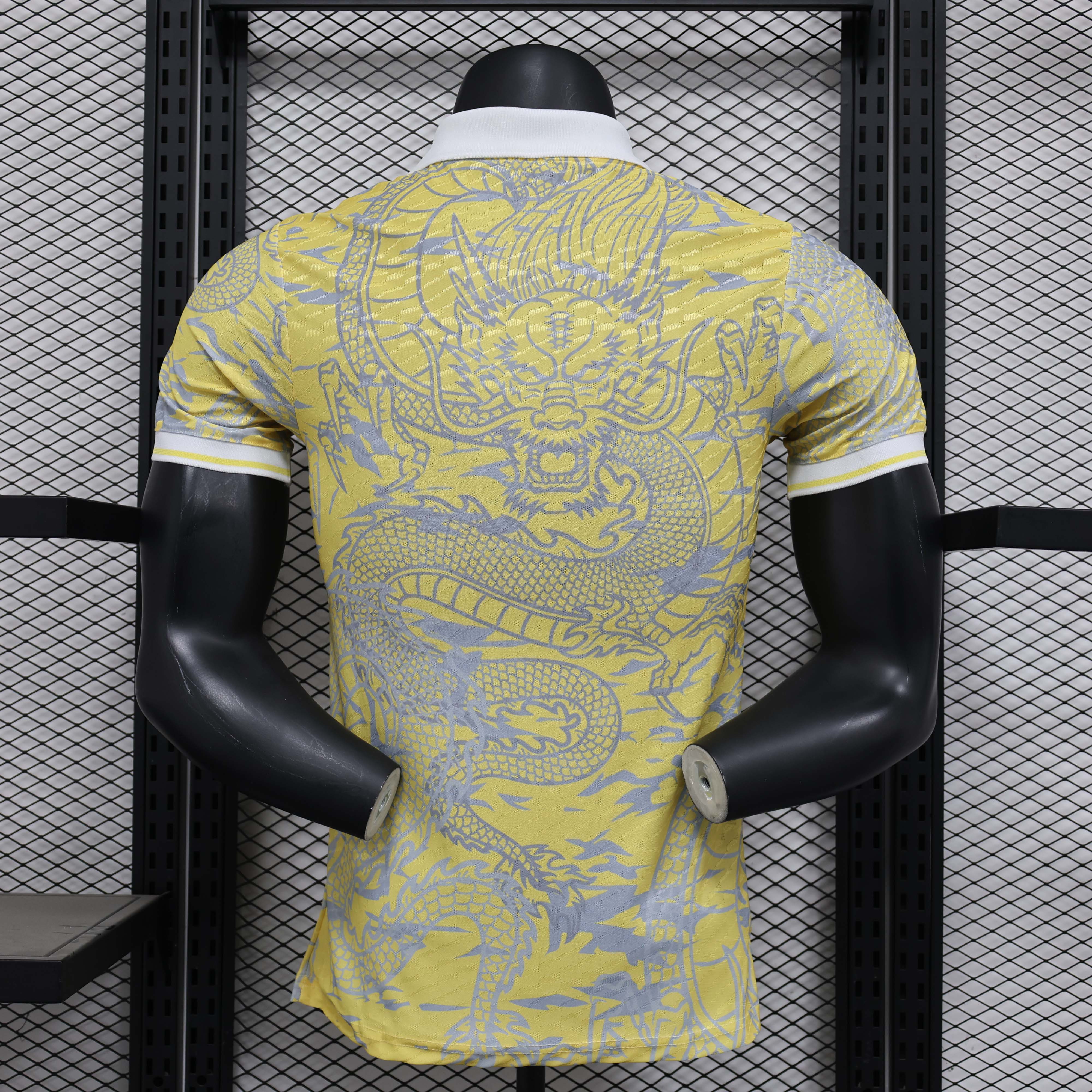 2024/2025 Player Version Real Madrid Special Edition Yellow Football Shirt 1:1 Thai Quality