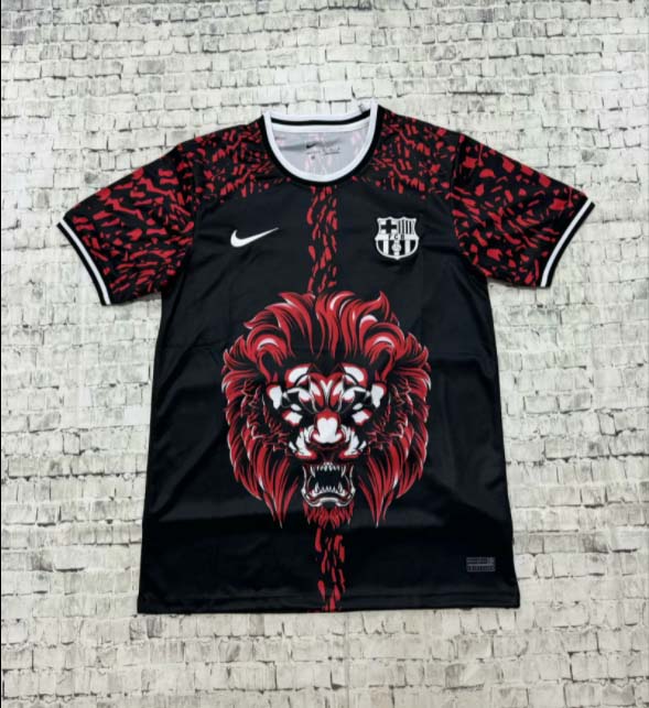 2024/2025 Barcelona Special Edition Black and Red Football Shirt 1:1 Thai Quality