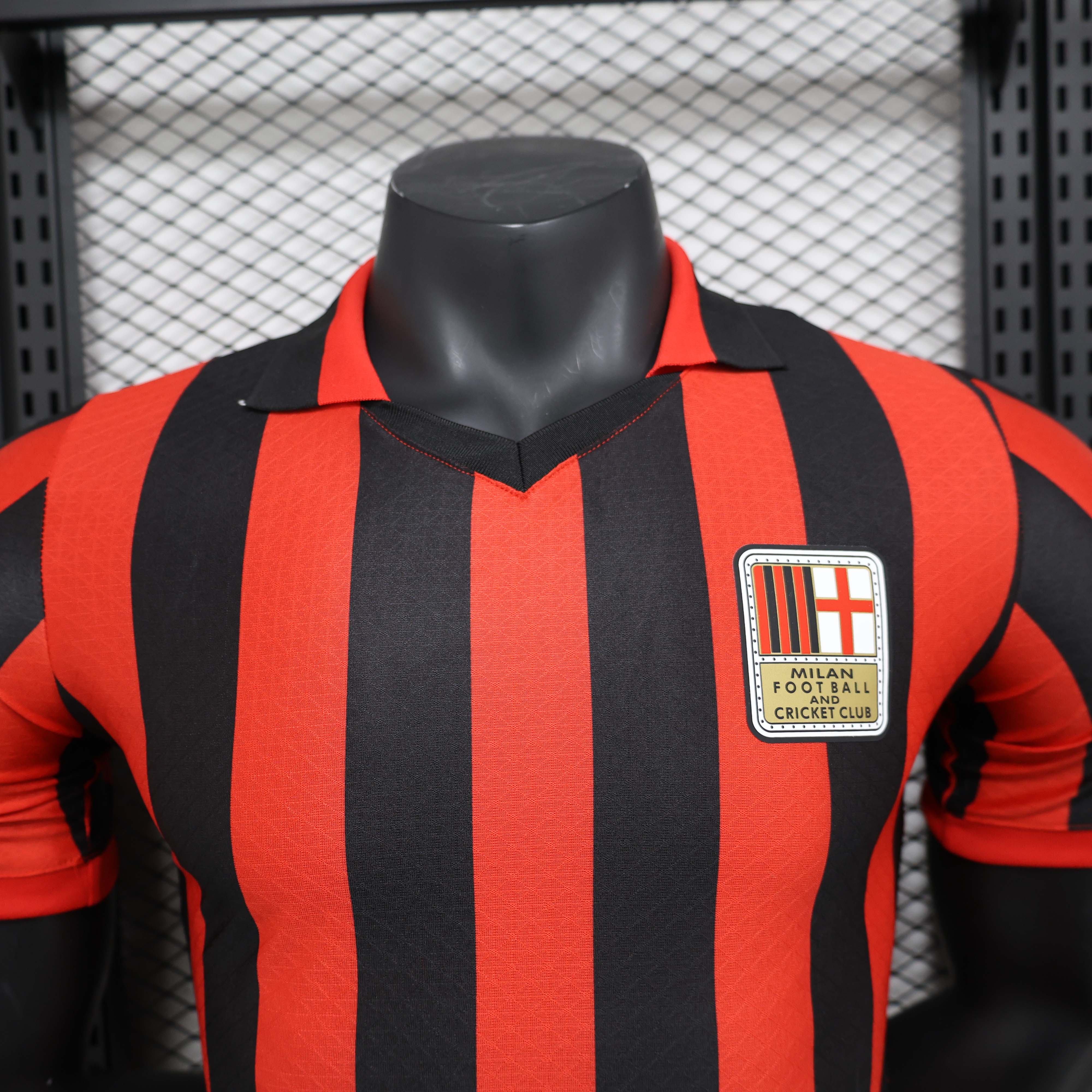 2024/2025 Player Version AC Milan 125th Anniversary Soccer Jersey 1:1 Thai Quality