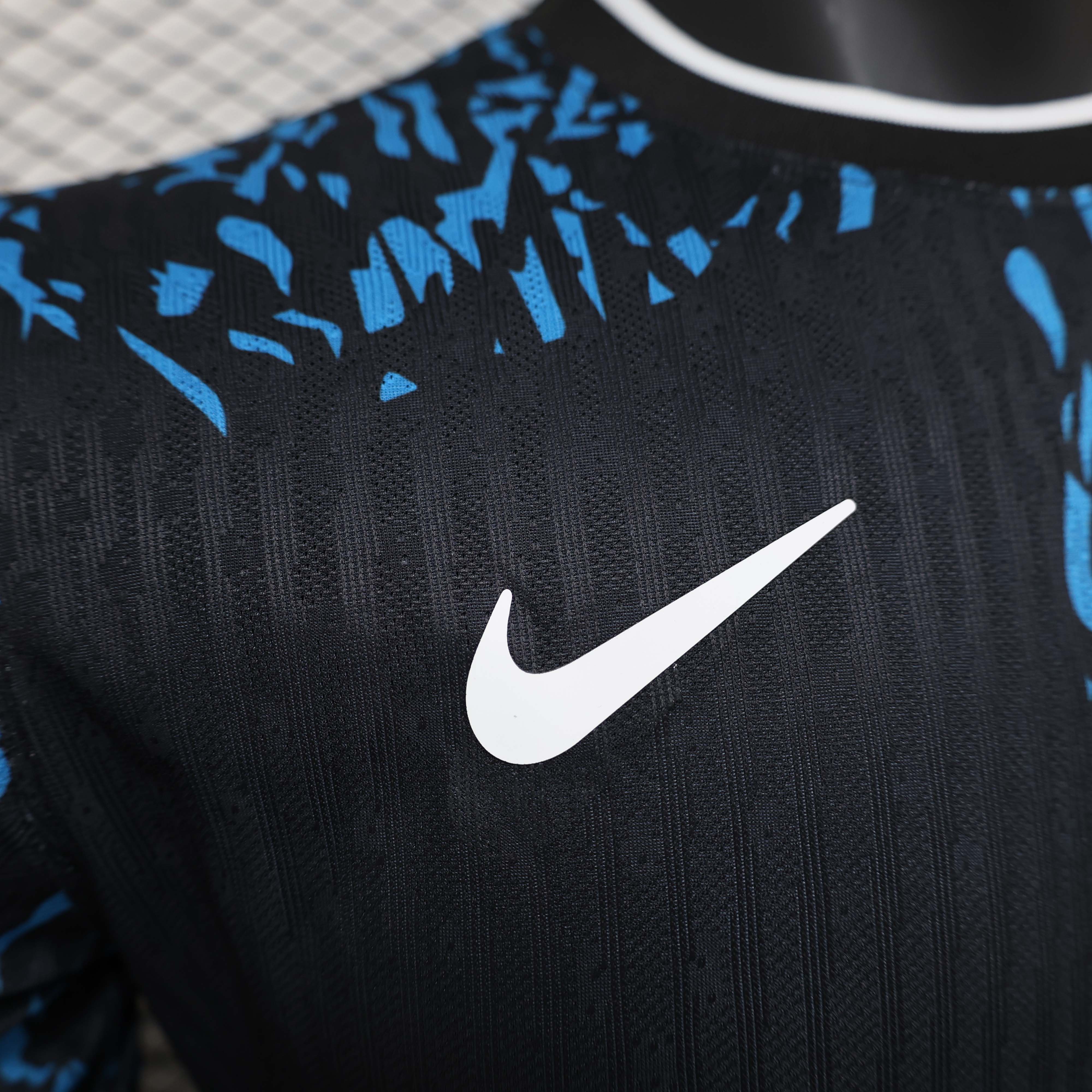 2024/2025 Player Version Barcelona Special Edition Black and Blue Football Shirt 1:1 Thai Quality