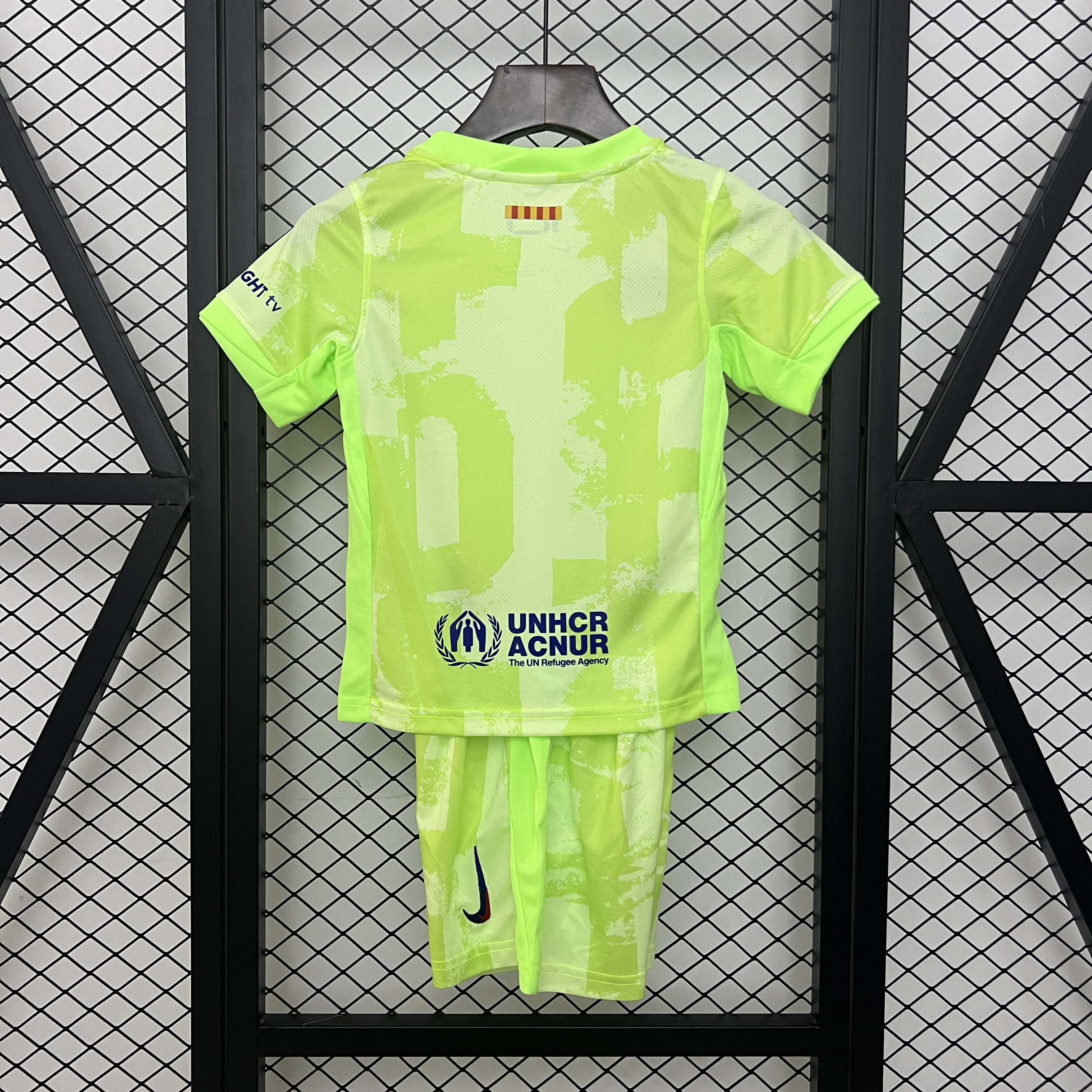 2024/2025 Barcelona Third Away Football Shirt 1:1 Thai Quality Kids Size