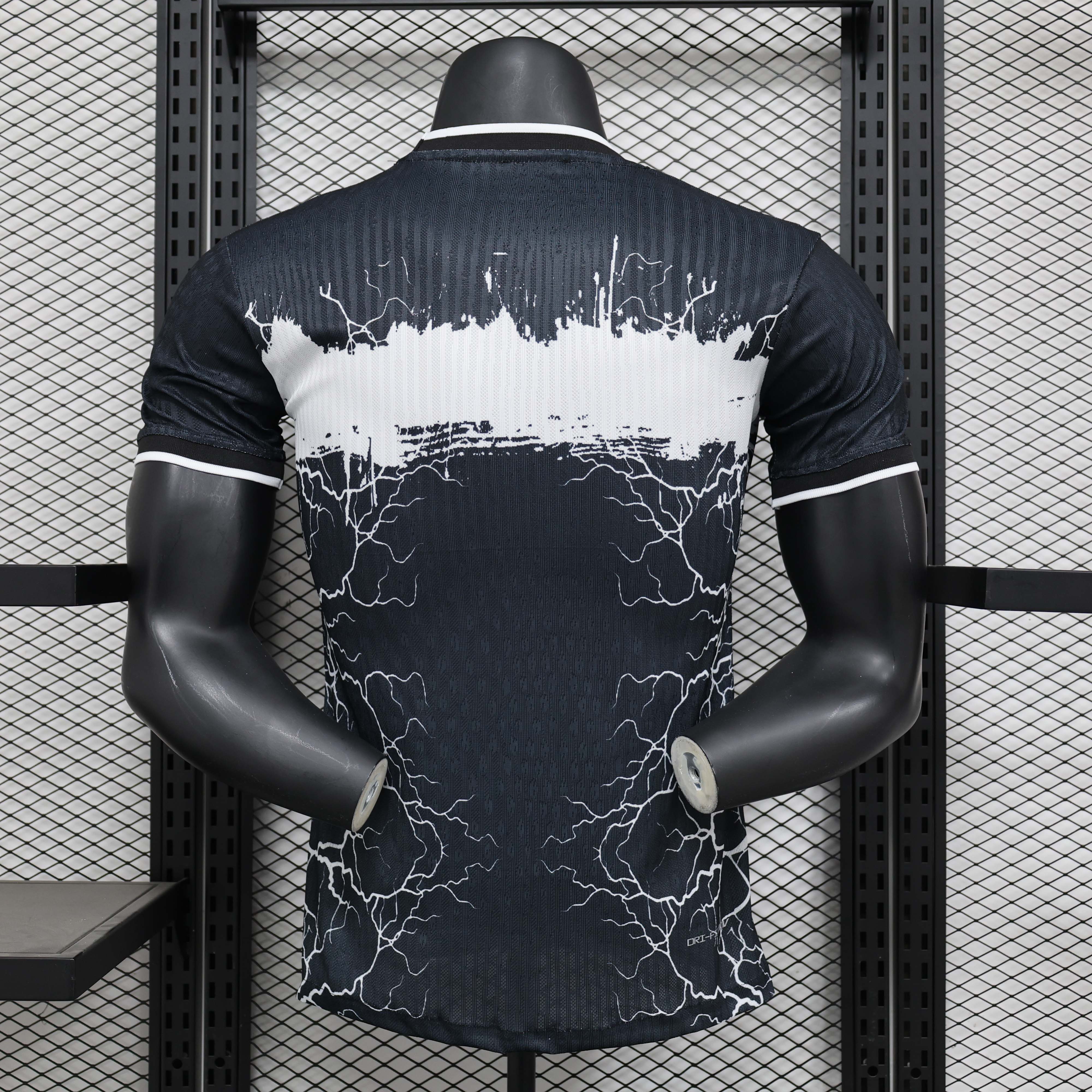 2024/2025 Player Version Barcelona Special Edition Black and White Football Shirt 1:1 Thai Quality