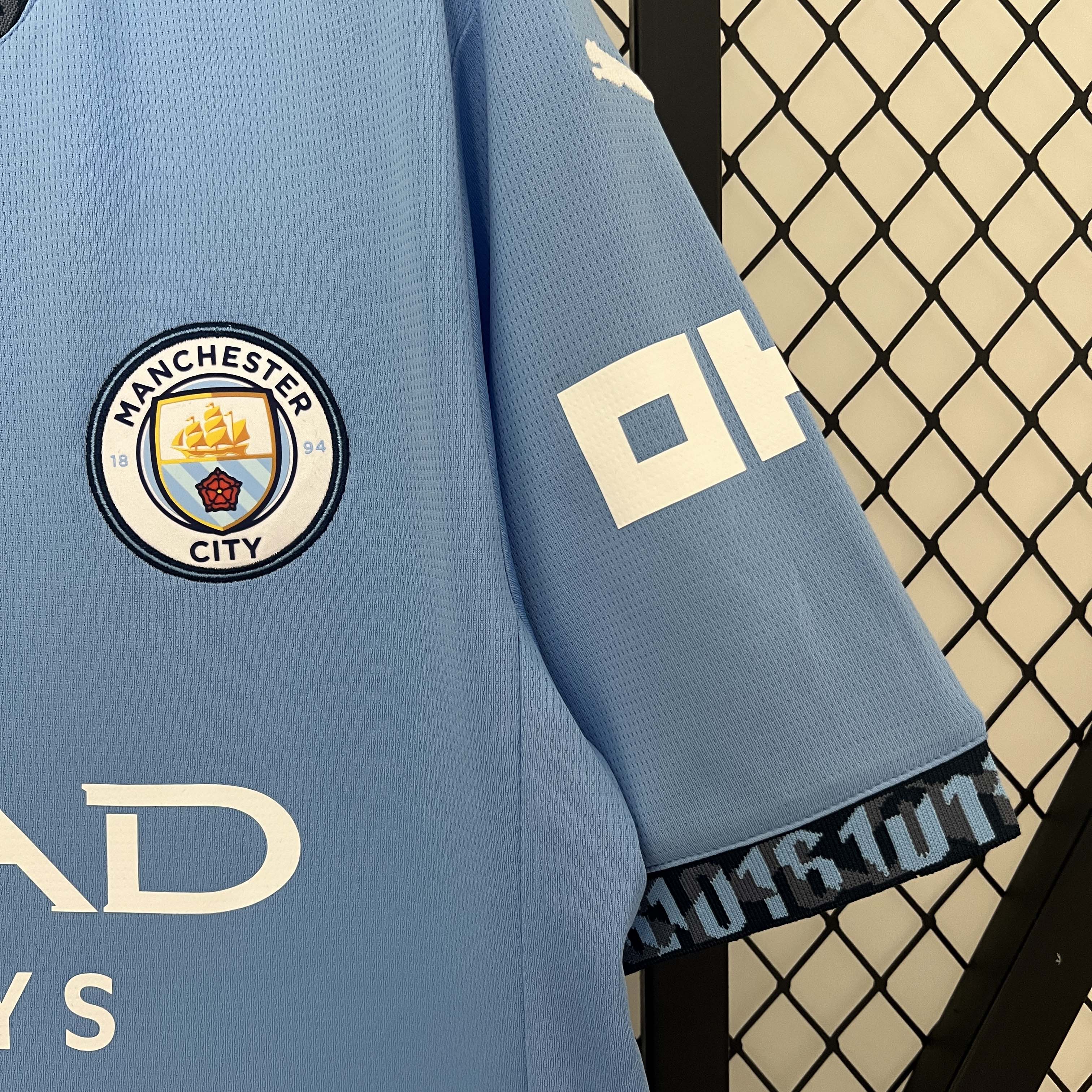 2024/2025 Manchester City Home Football Shirt 1:1 Thai Quality