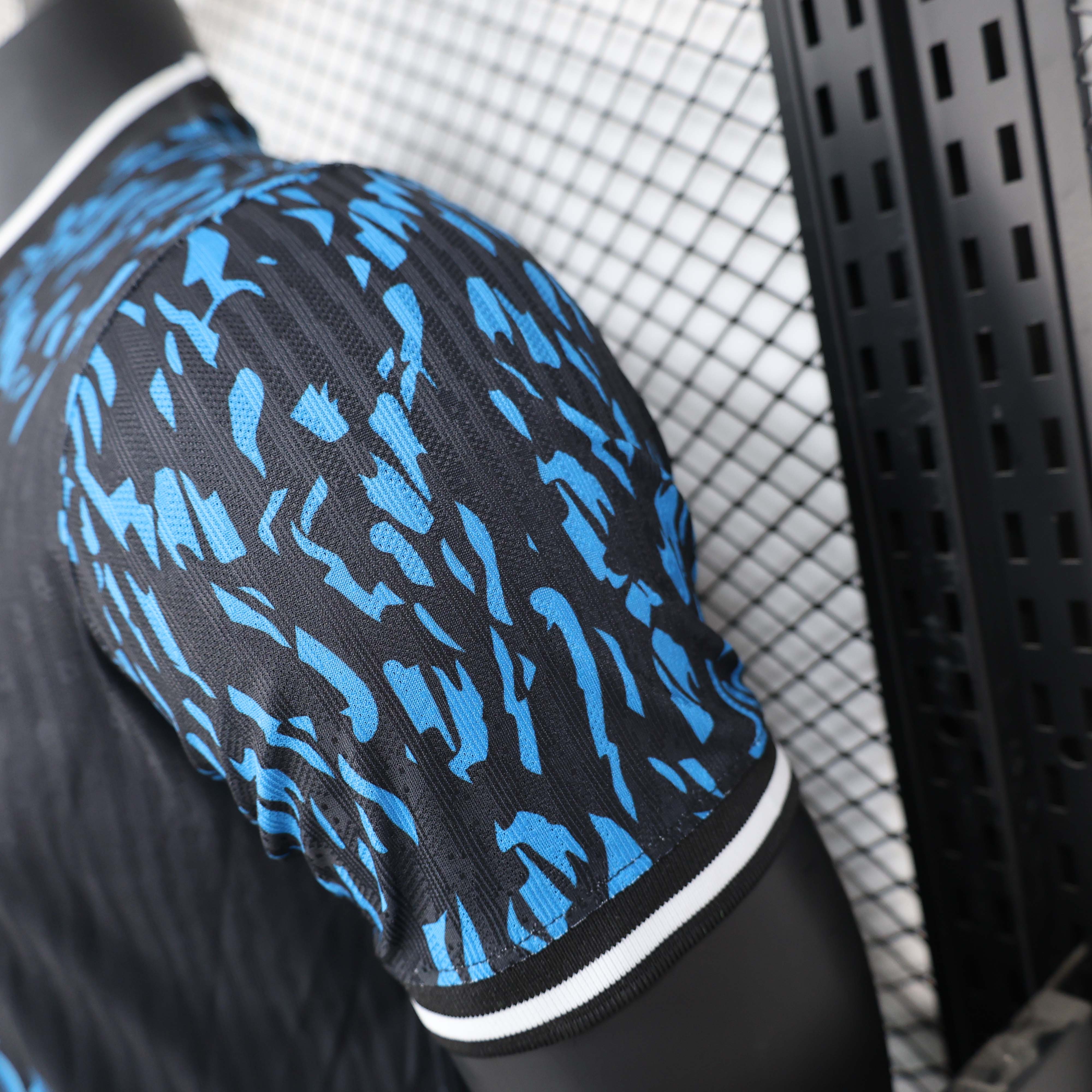 2024/2025 Player Version Barcelona Special Edition Black and Blue Football Shirt 1:1 Thai Quality