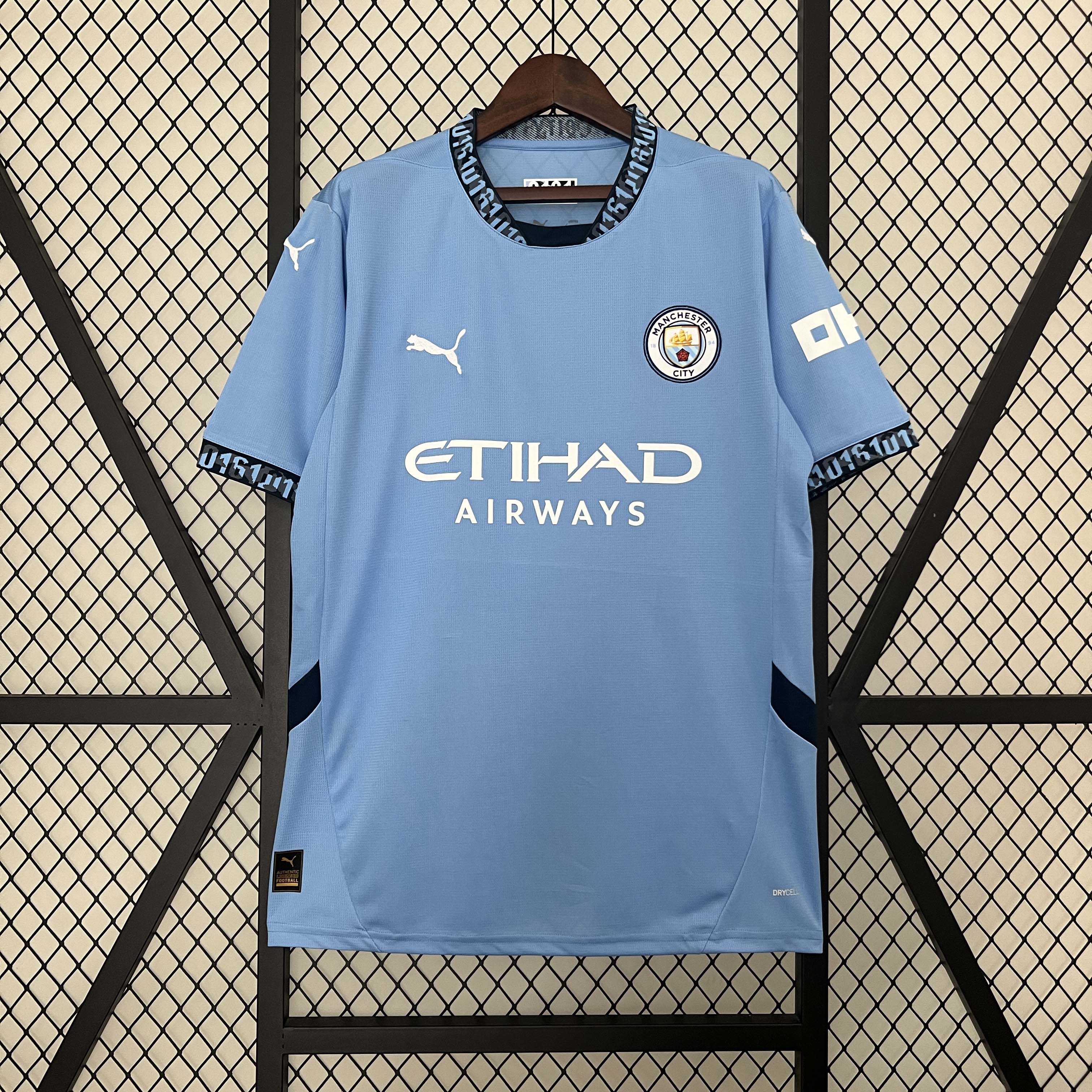 2024/2025 Manchester City Home Football Shirt 1:1 Thai Quality