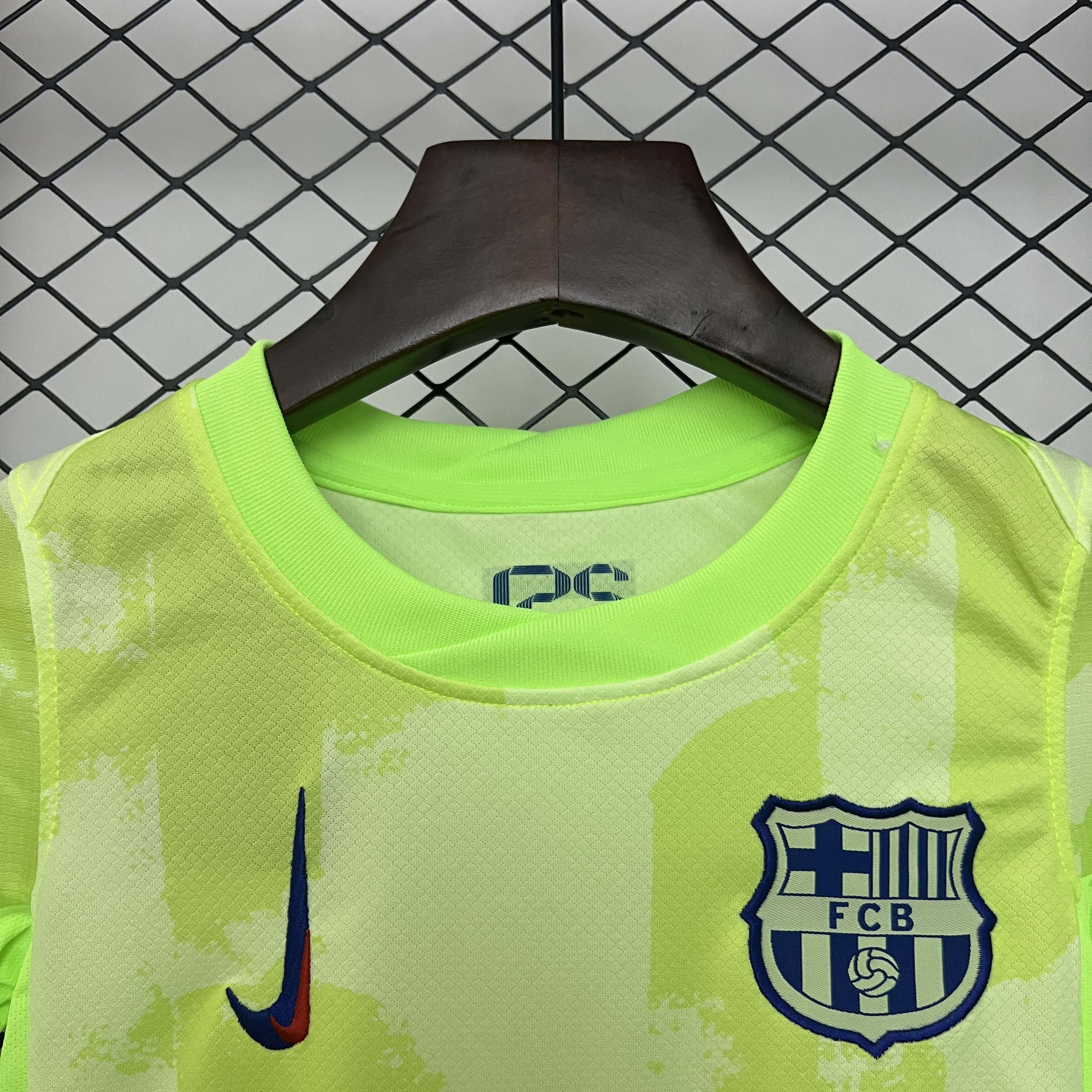 2024/2025 Barcelona Third Away Football Shirt 1:1 Thai Quality Kids Size