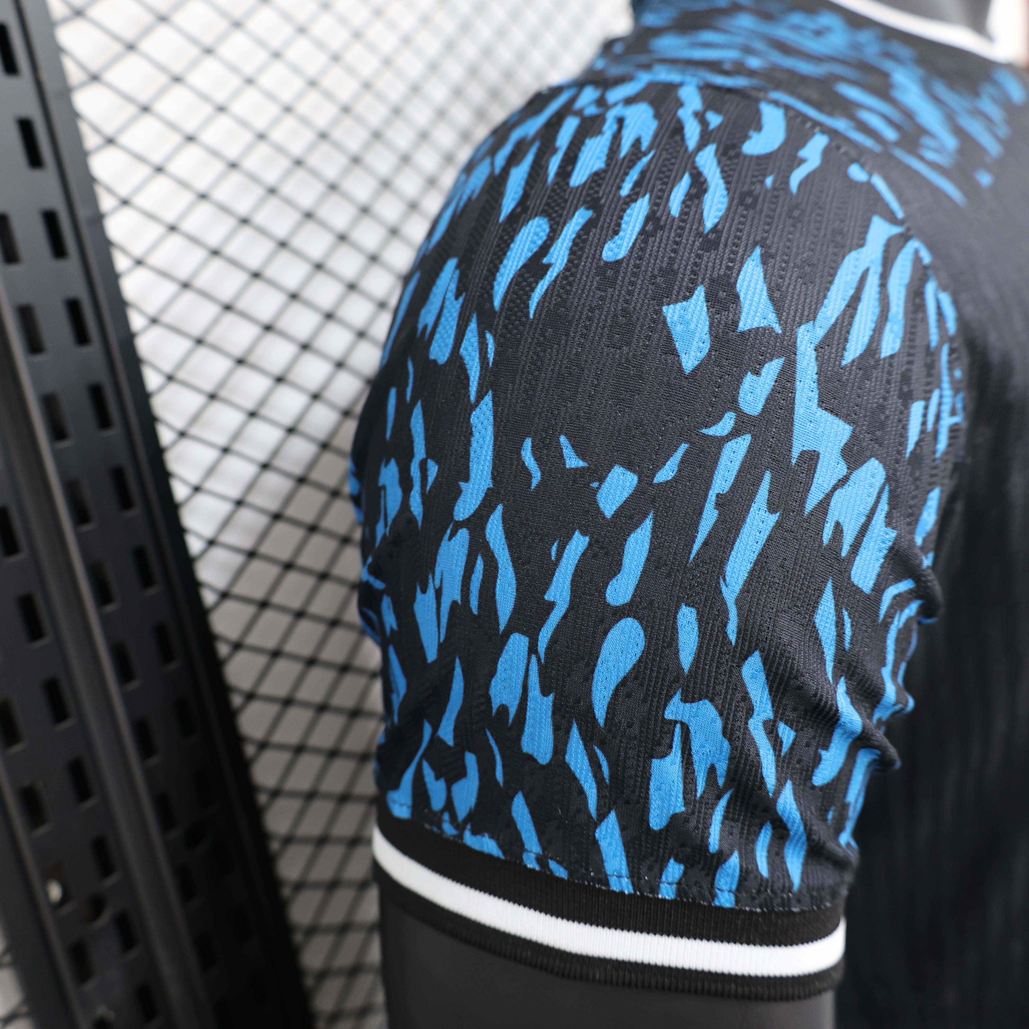 2024/2025 Player Version Barcelona Special Edition Black and Blue Football Shirt 1:1 Thai Quality