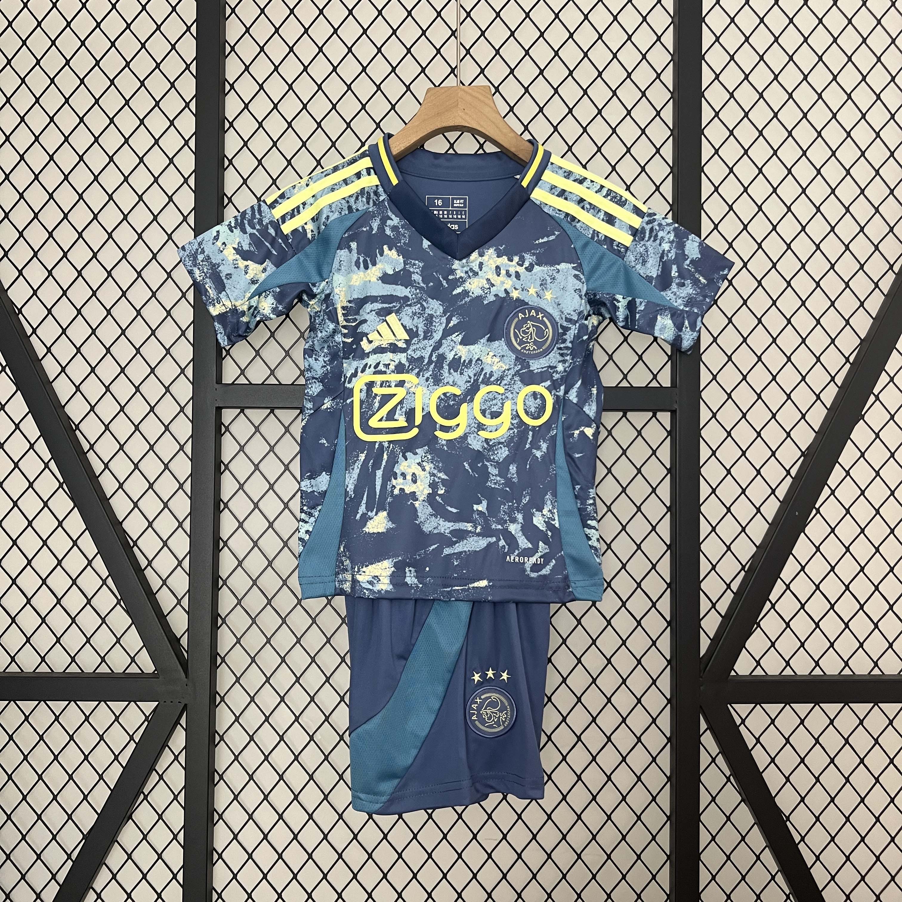 2024/2025 Ajax Away Football Shirt 1:1 Thai Quality Kids Size