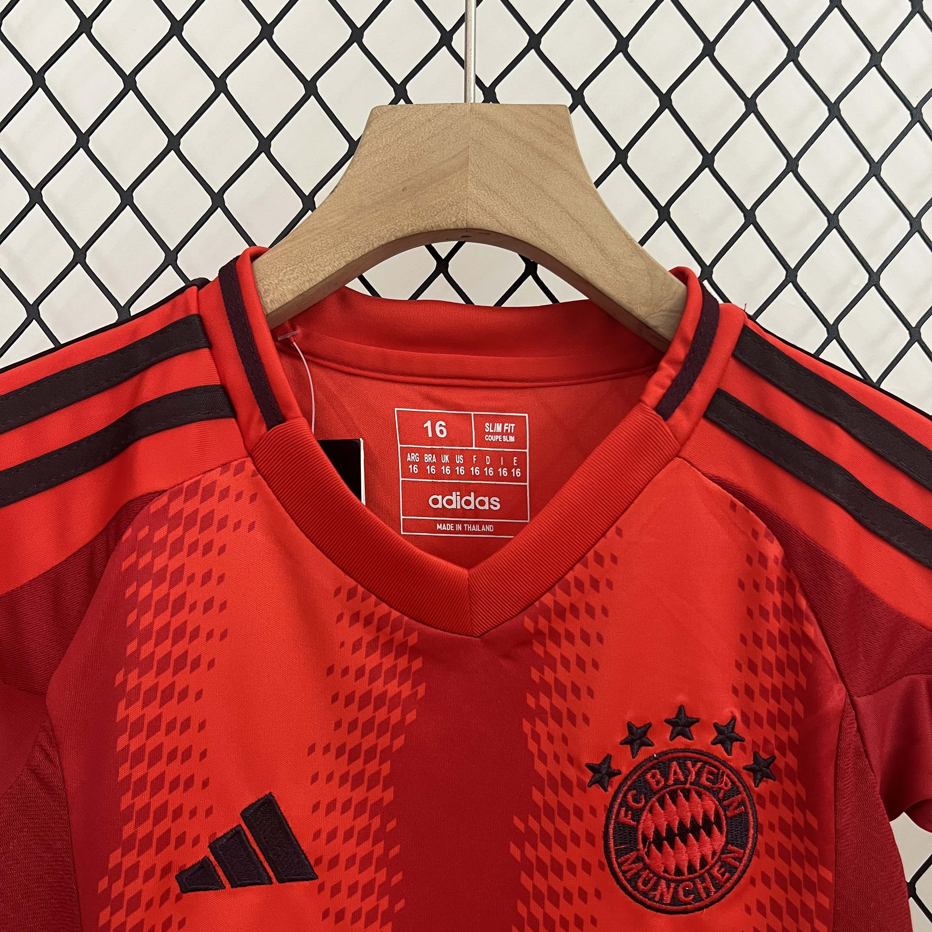 2024/2025 Bayern Munich Home Football Jersey 1:1 Thai Quality Kids Size