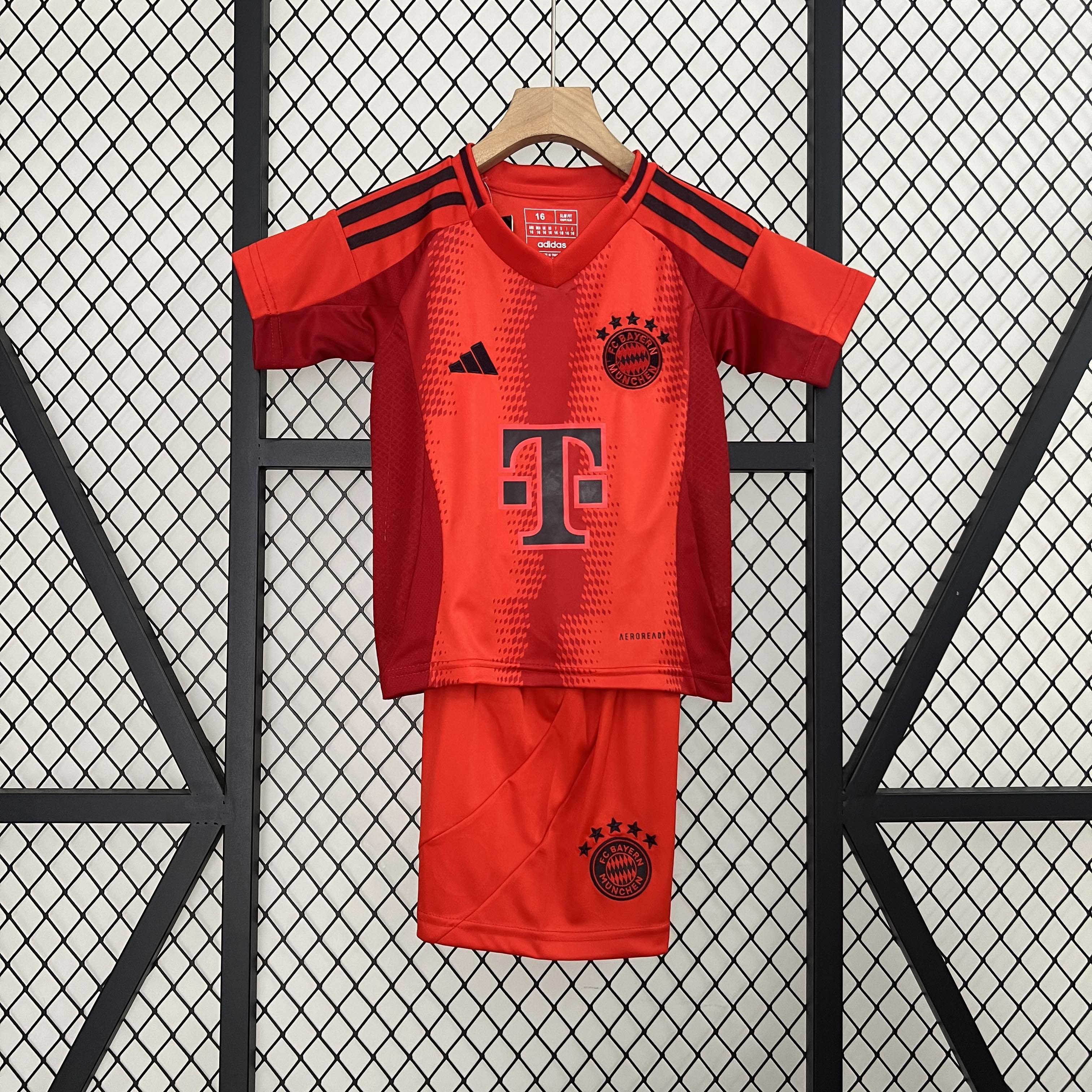 2024/2025 Bayern Munich Home Football Jersey 1:1 Thai Quality Kids Size