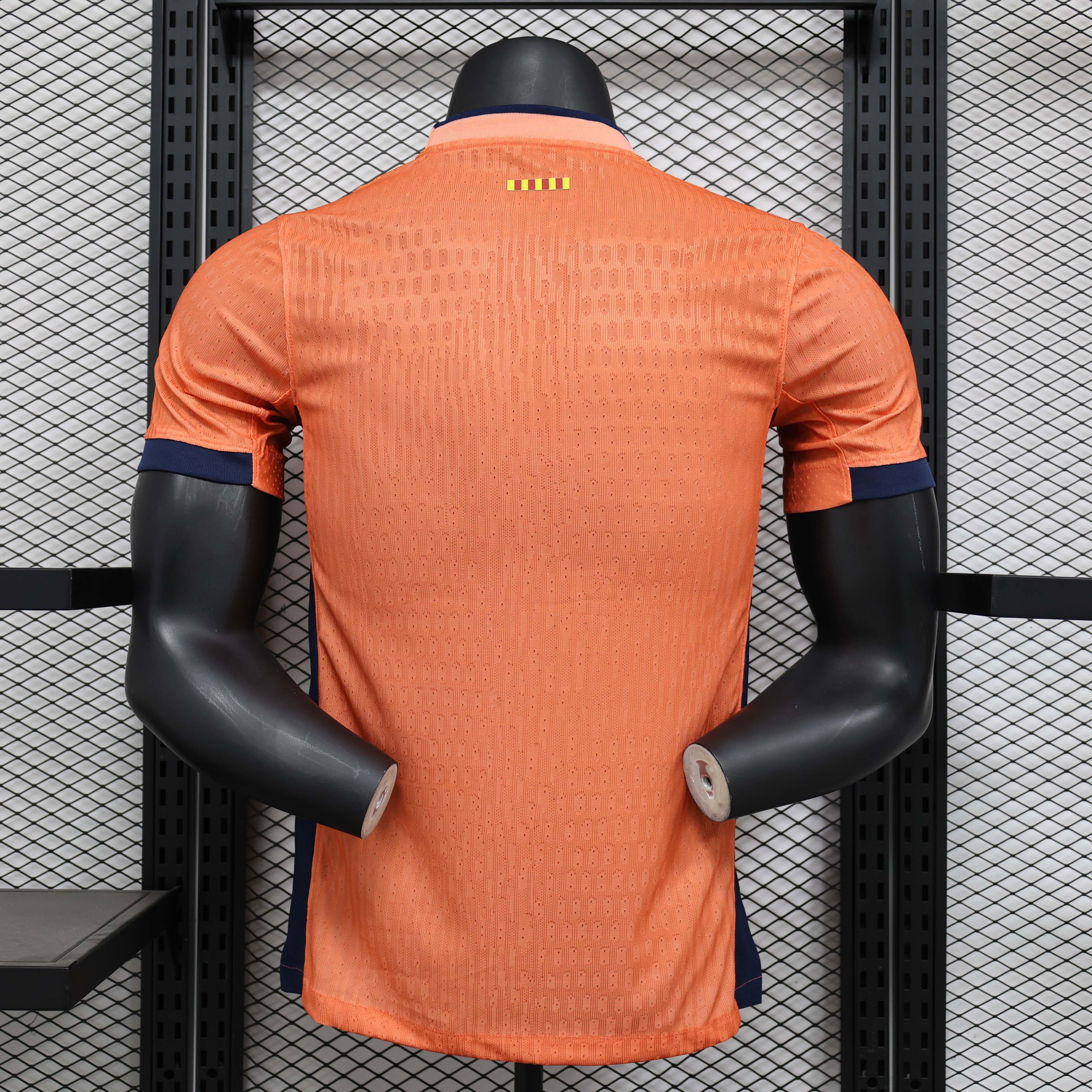 2024/2025 Player Version Barcelona Special Edition Orange Football Shirt 1:1 Thai Quality