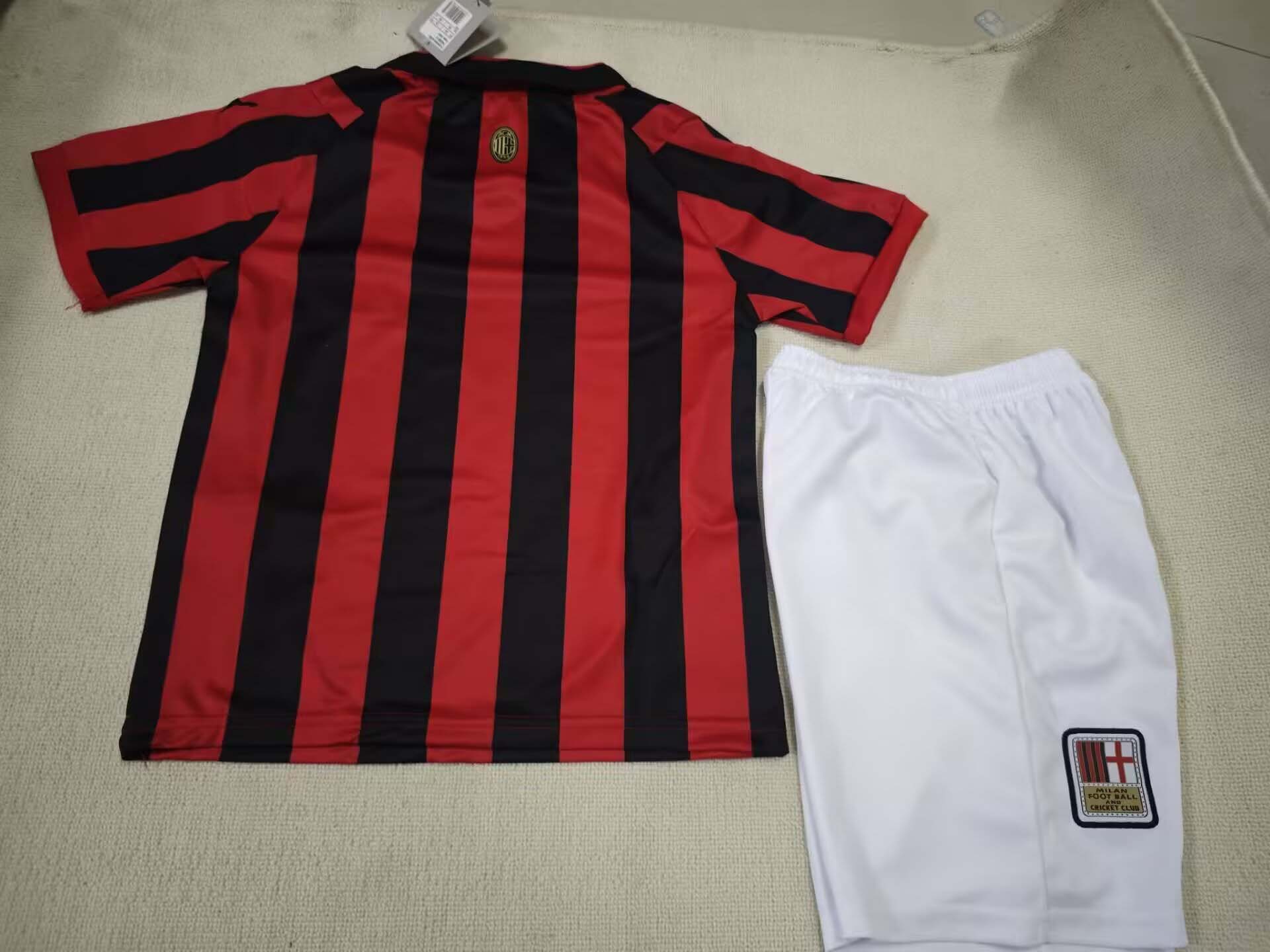 2024/2025 AC Milan 125th Anniversary Soccer Jersey 1:1 Thai Quality Kids Size