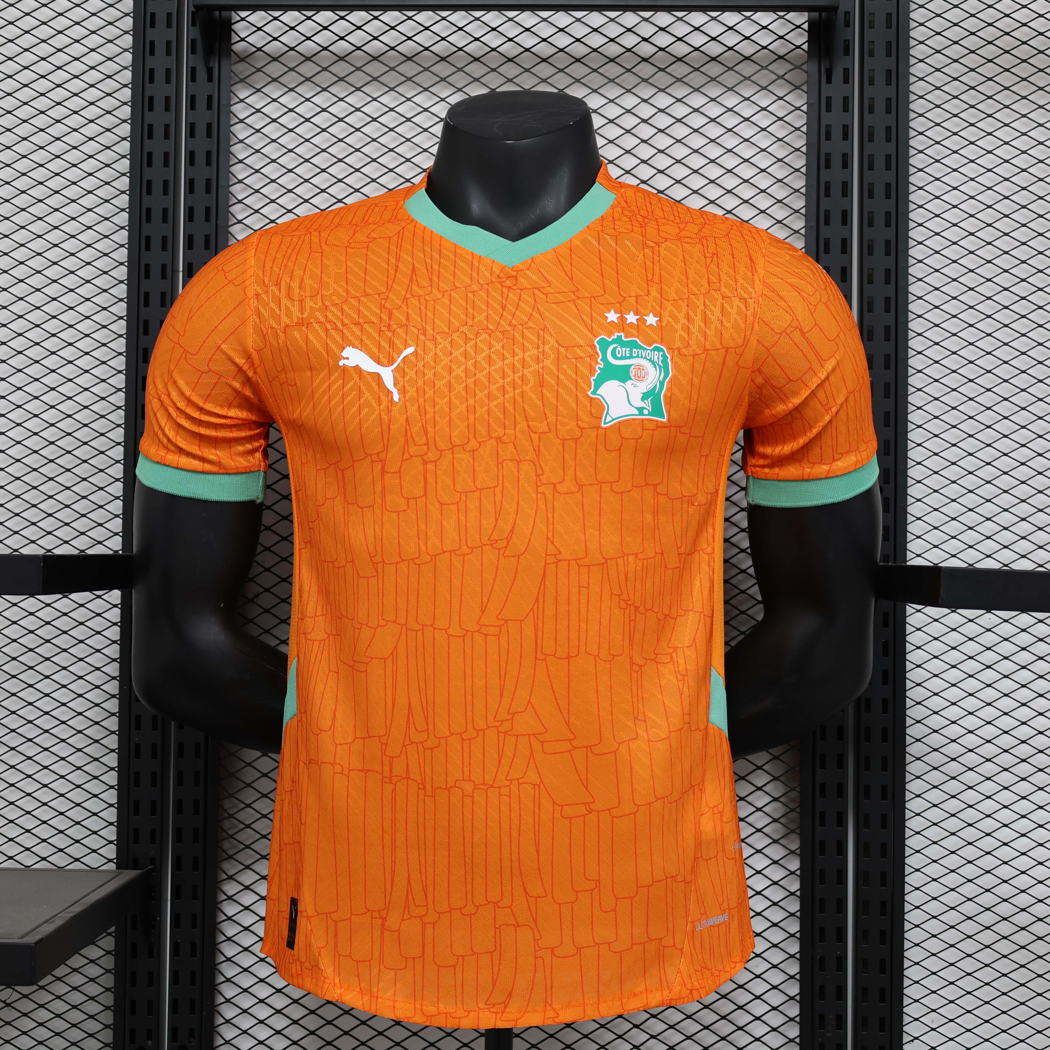 2024/2025 Player Version C?te d'Ivoire Home Football Shirt 1:1 Thai Quality