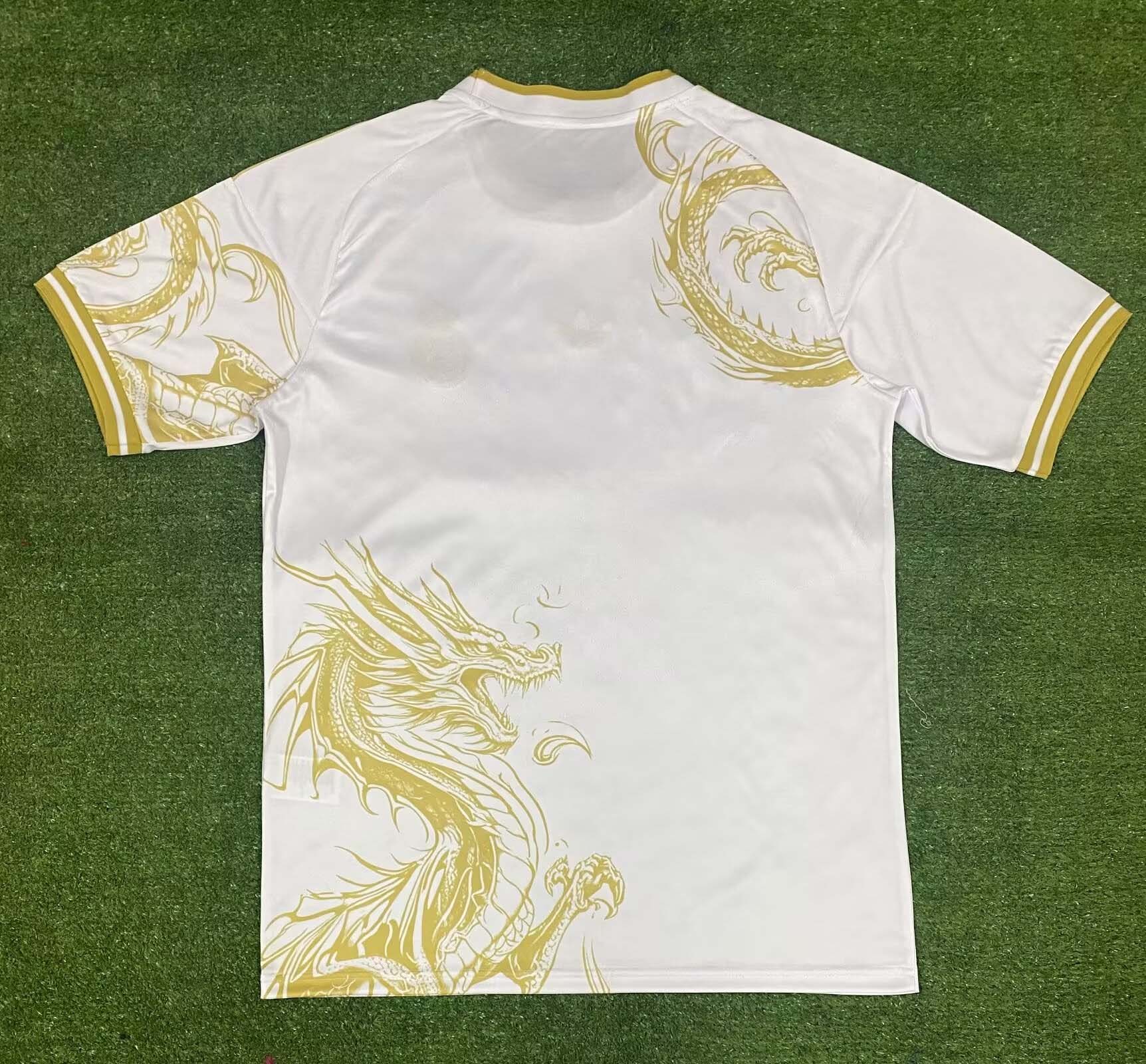 2024/2025 Real Madrid Special Edition White Gold Football Shirt1:1 Thai Quality