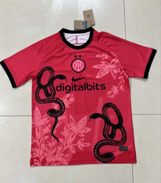 2024/2025 Internazionale Milan Special Edition Red Football Jersey1:1 Quality Thai