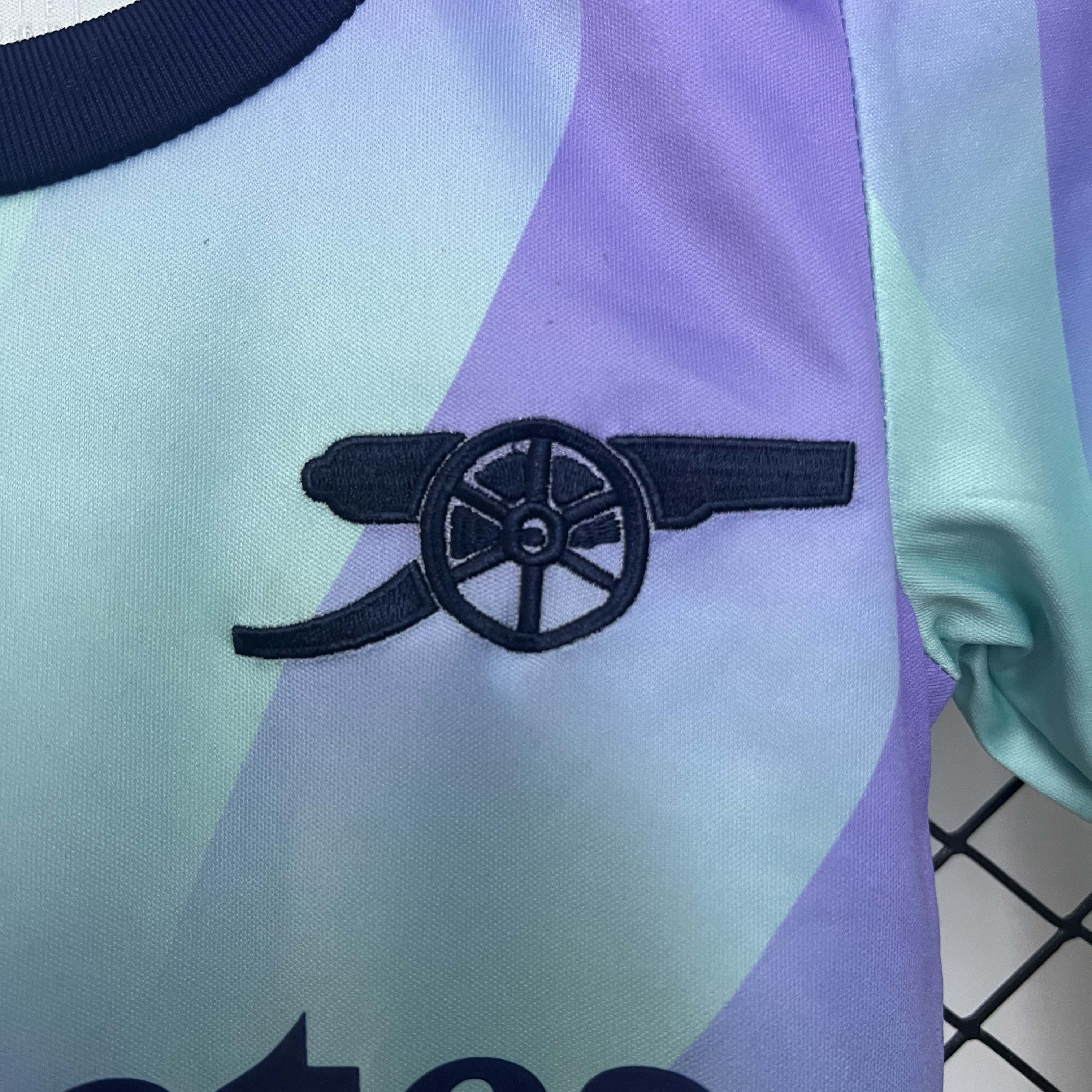 2024/2025 Arsenal Third Away Football Shirt 1:1 Thai Quality Kids Size
