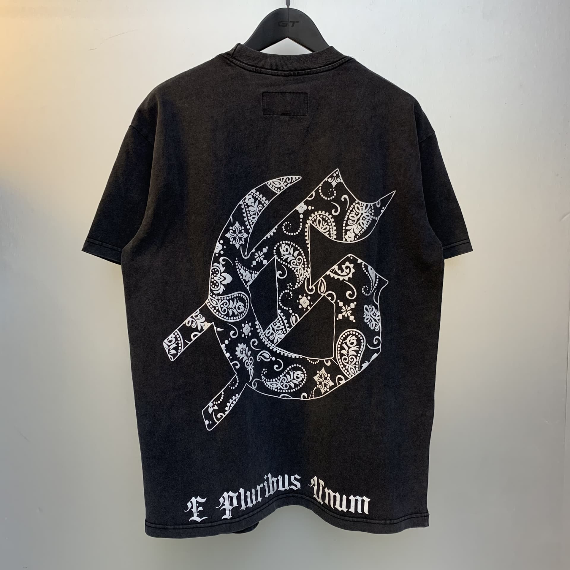 City Eyes Mottled Print Washed Version Tee