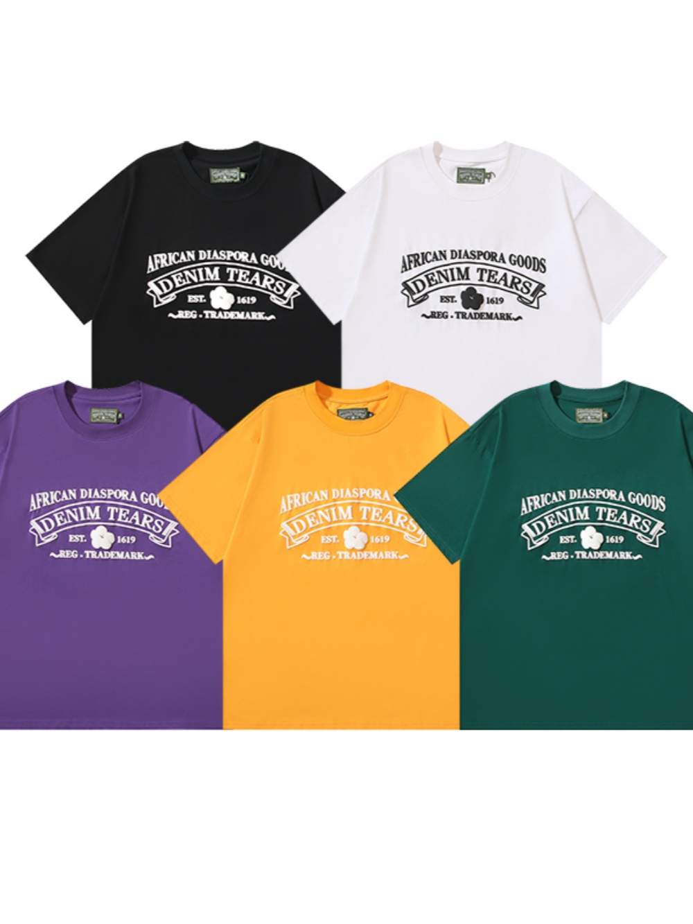 Kapok Simple Letter Print tee