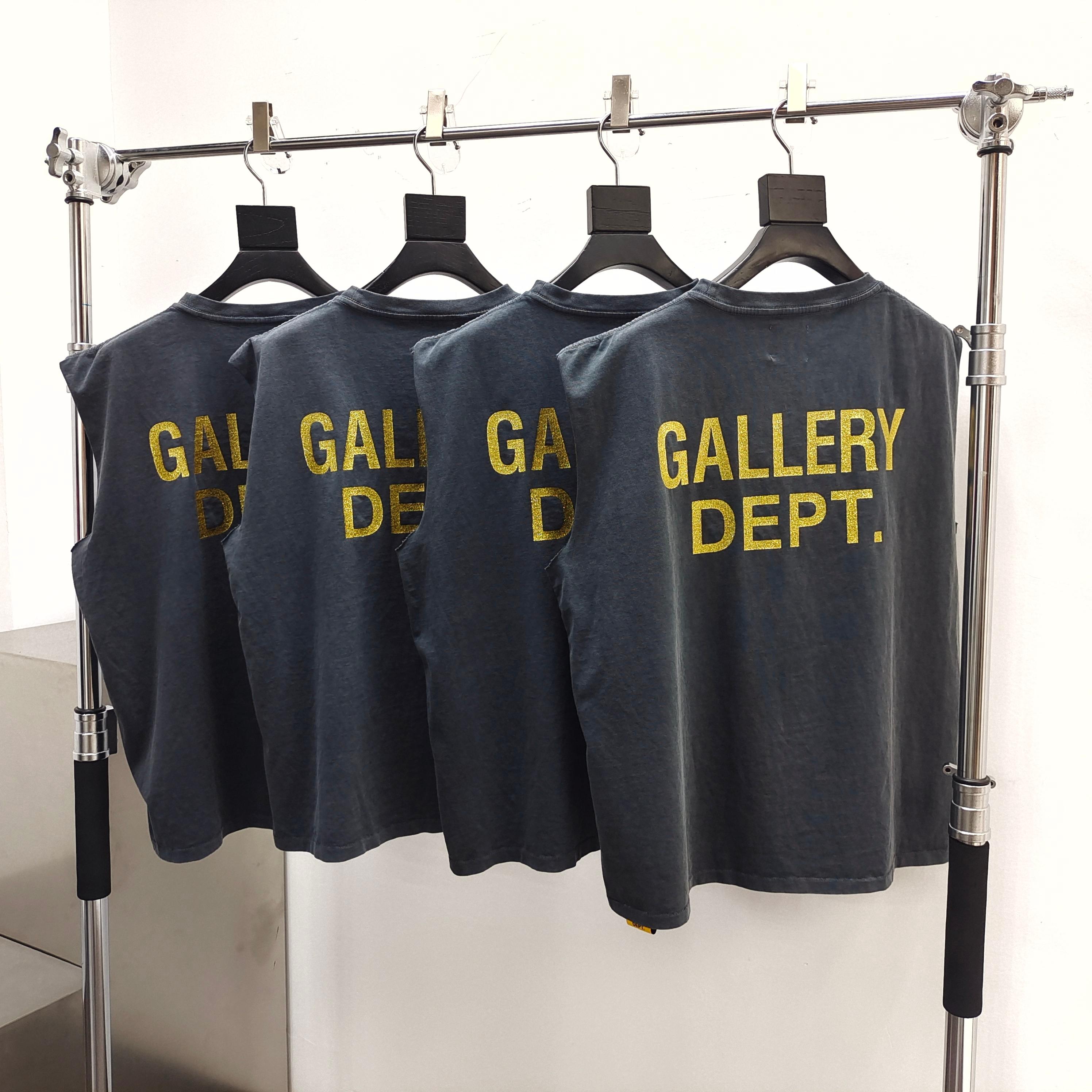 1:1 quality version 28195352 Miami Letter Print Washed Version Vest