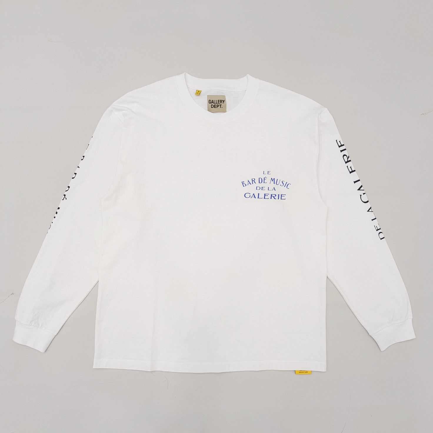 1:1 quality version Arm Small Letter Print Long Sleeve tee