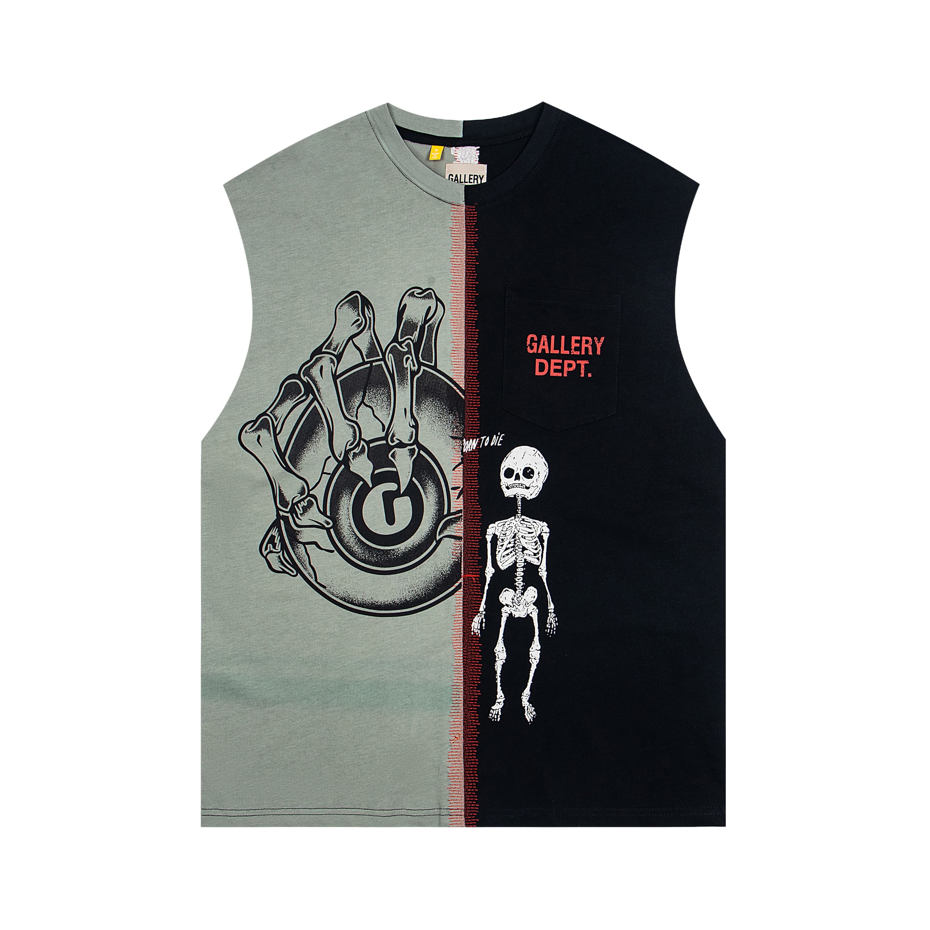 27958379 Double Patchwork Printed Vest