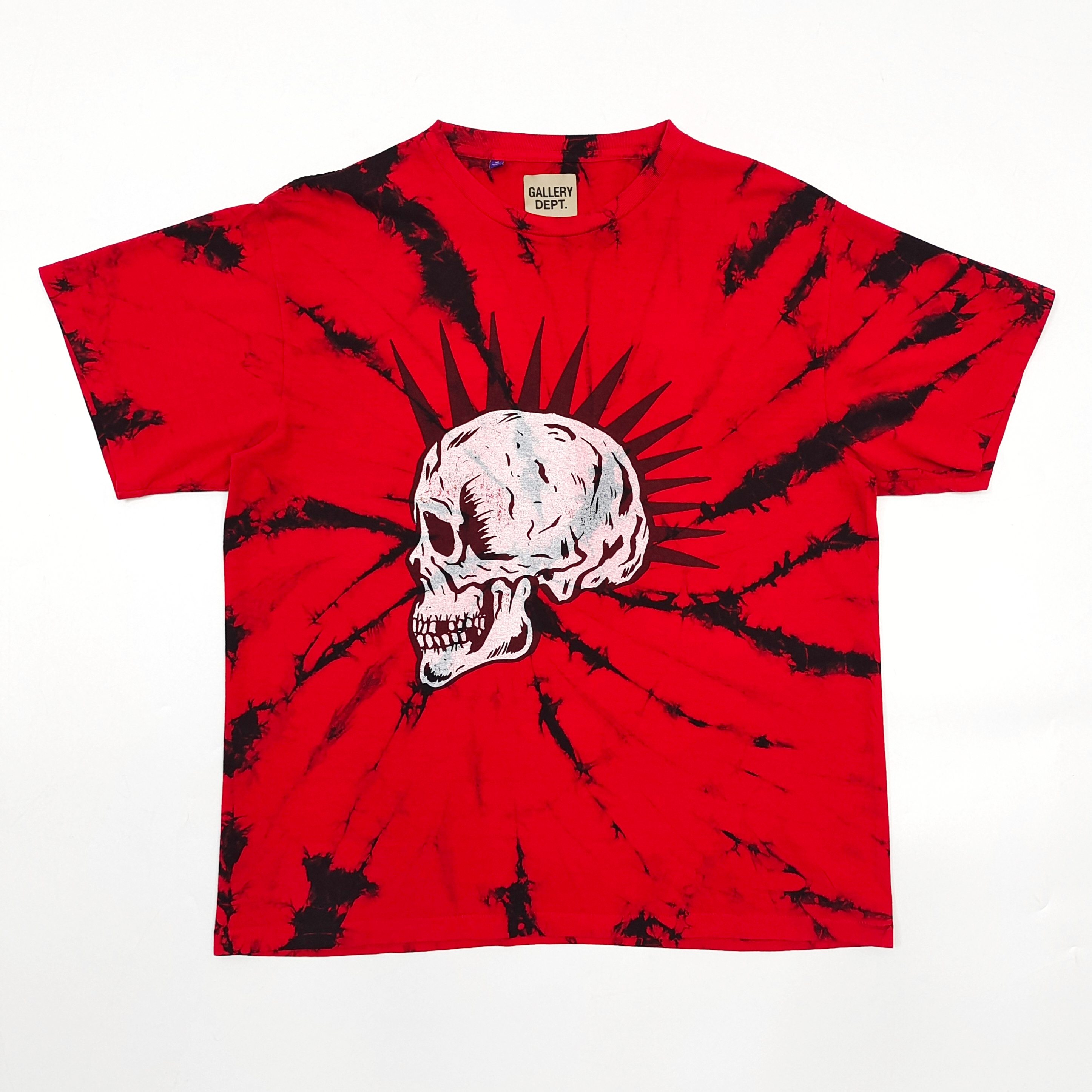 1:1 quality version 28302917 Punk White Skull Print Tee