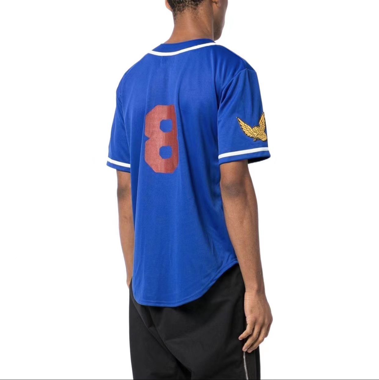 1:1 quality version Cufflinks Button tee