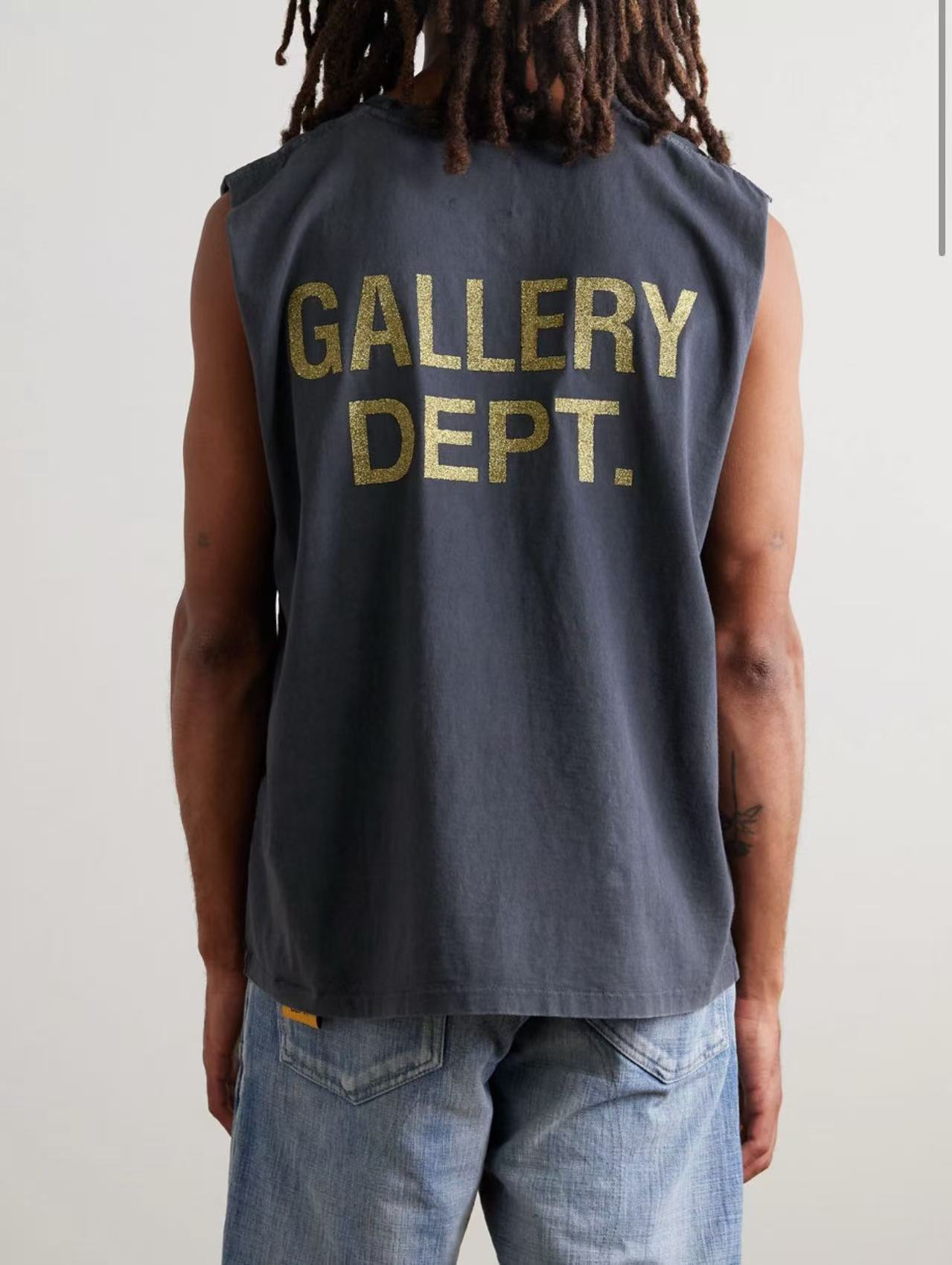 1:1 quality version 28195352 Miami Letter Print Washed Version Vest