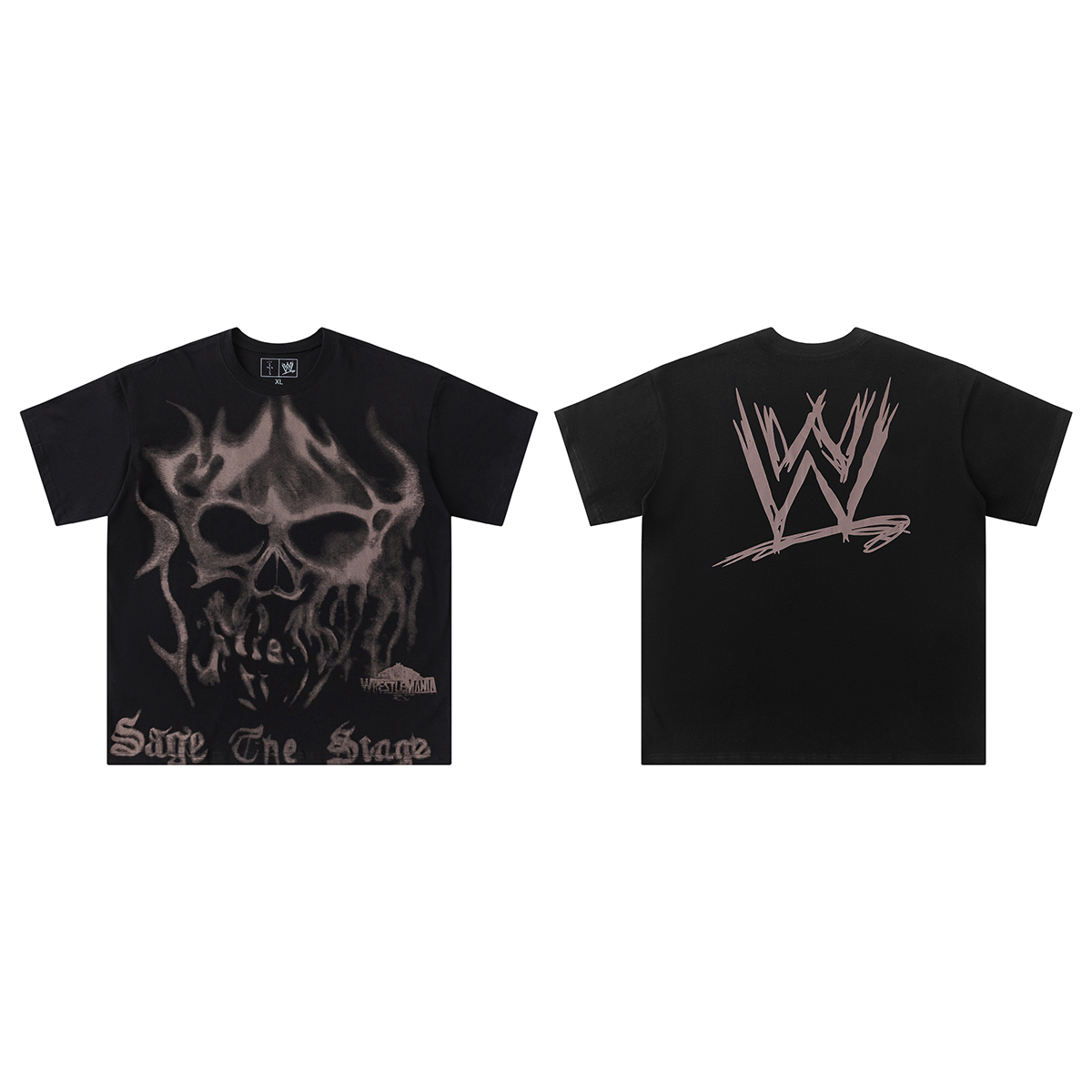 28214280 Skull Printed Tee
