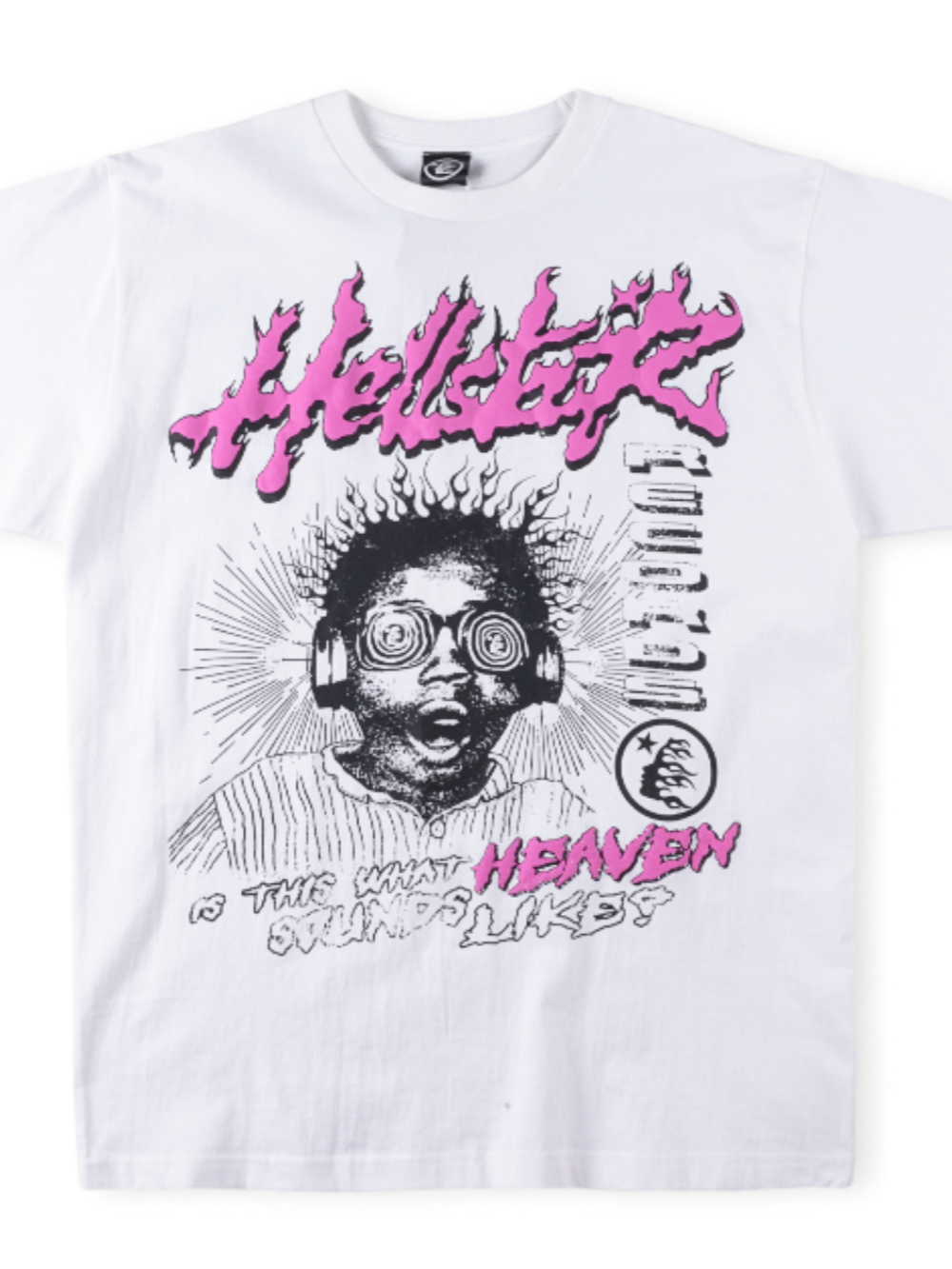 Hip Hop Character Styrofoam Print Tee