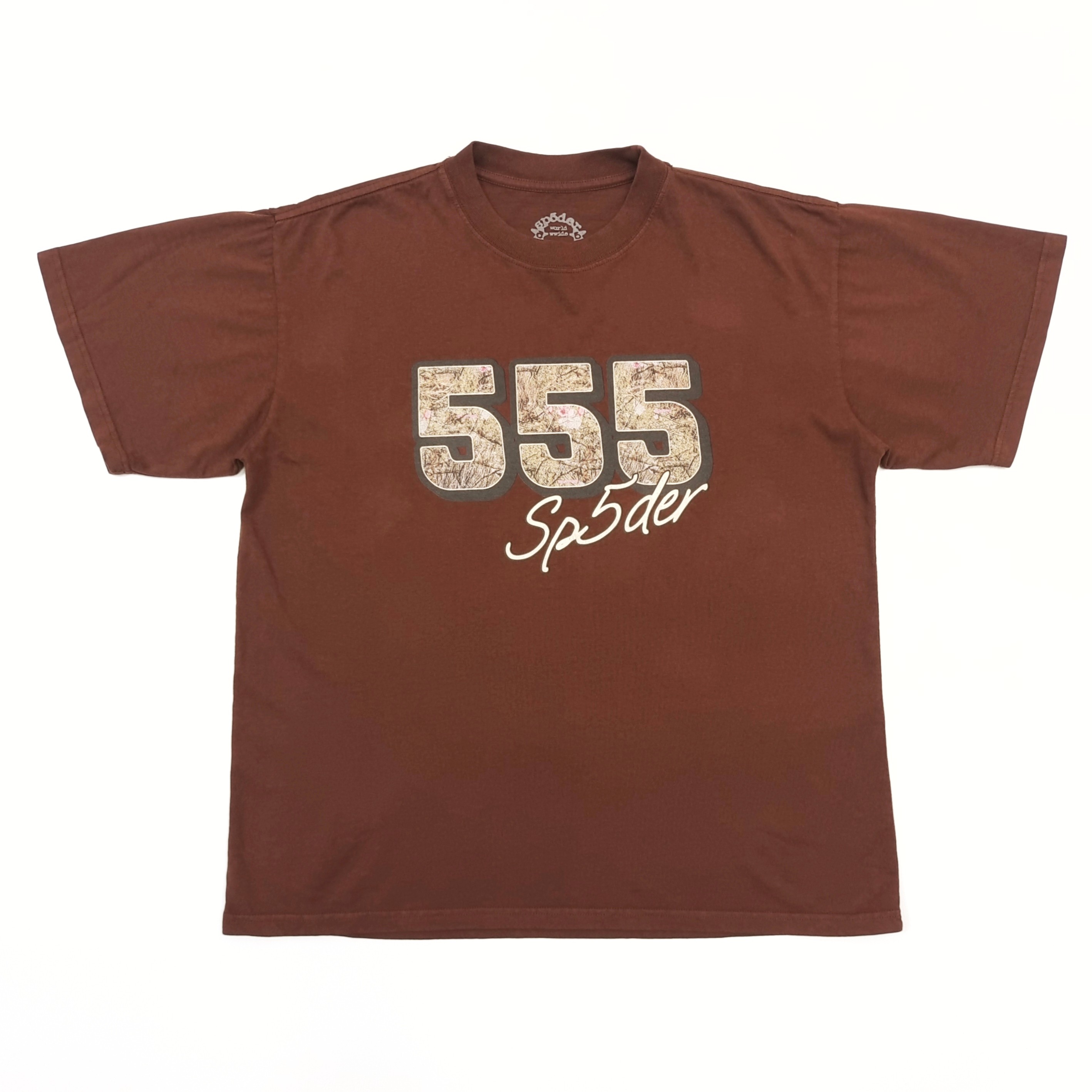 1:1 quality version 28207193 Tree grain Number Printed Tee