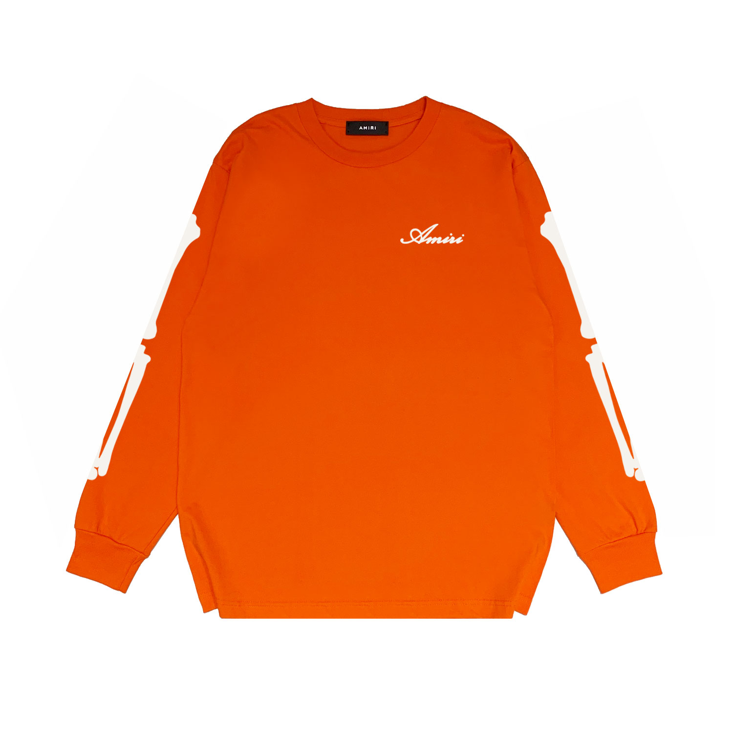 [buy more save more] Arm Bone Alphabet print Long sleeve