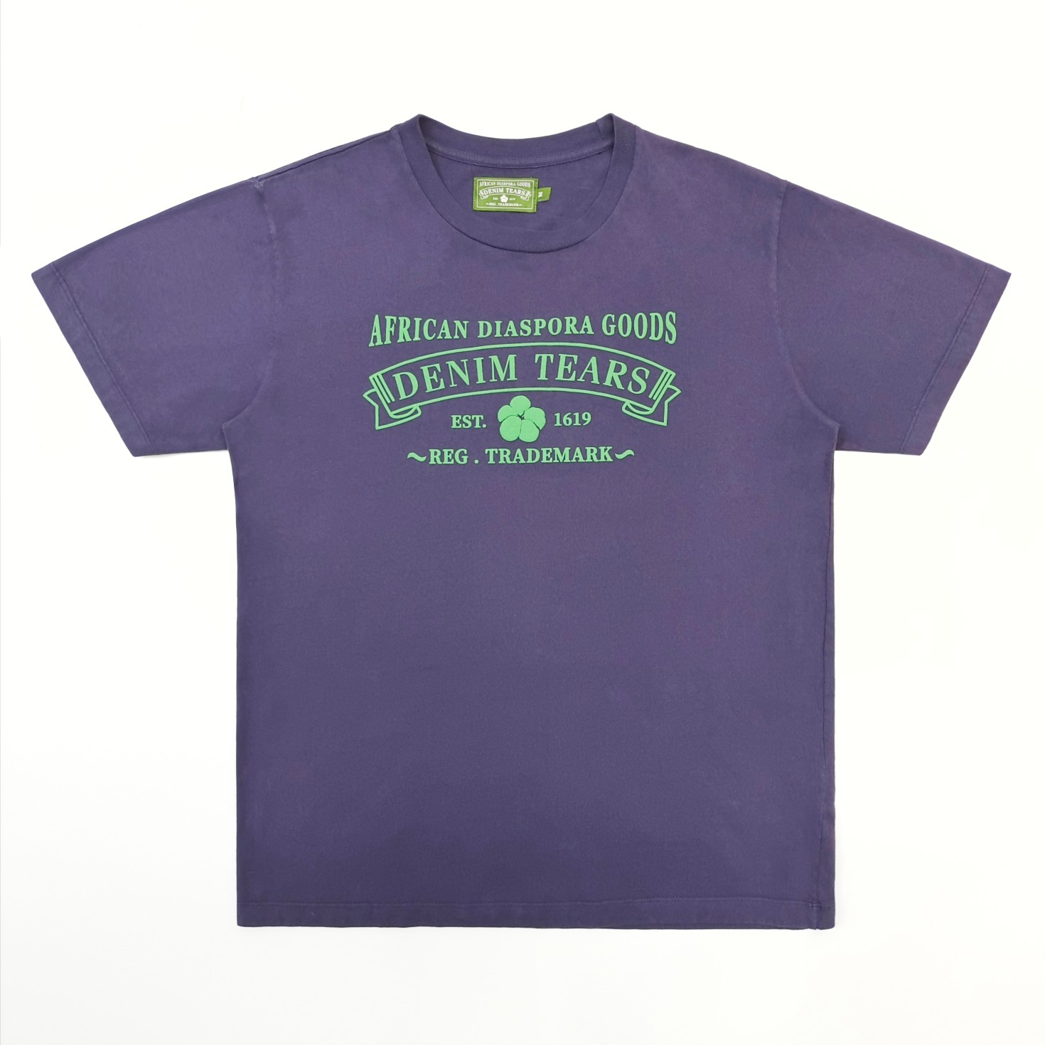 1:1 quality version Green Foam Logo Printed Tee