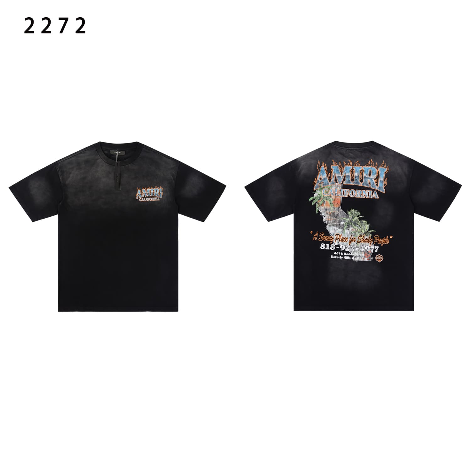 28389231 California Printed Washed Version tee