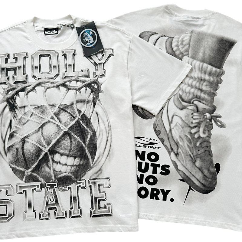 28228169 Abstract Basketball Frame Sneakers Stacked Socks Printed Tee