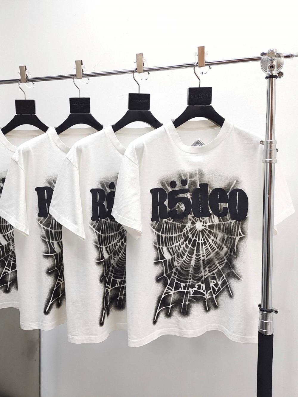 1:1 quality version Spider Web Shadow Print Tee