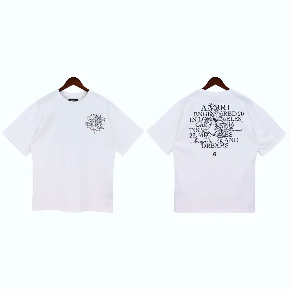 Pegasus Letter Logo Print Tee 3 colors