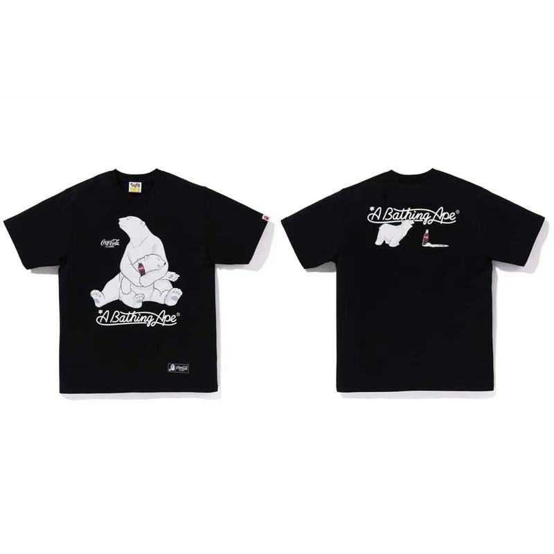 Polar Bear Coke Ape Head Print Tee 5 colors