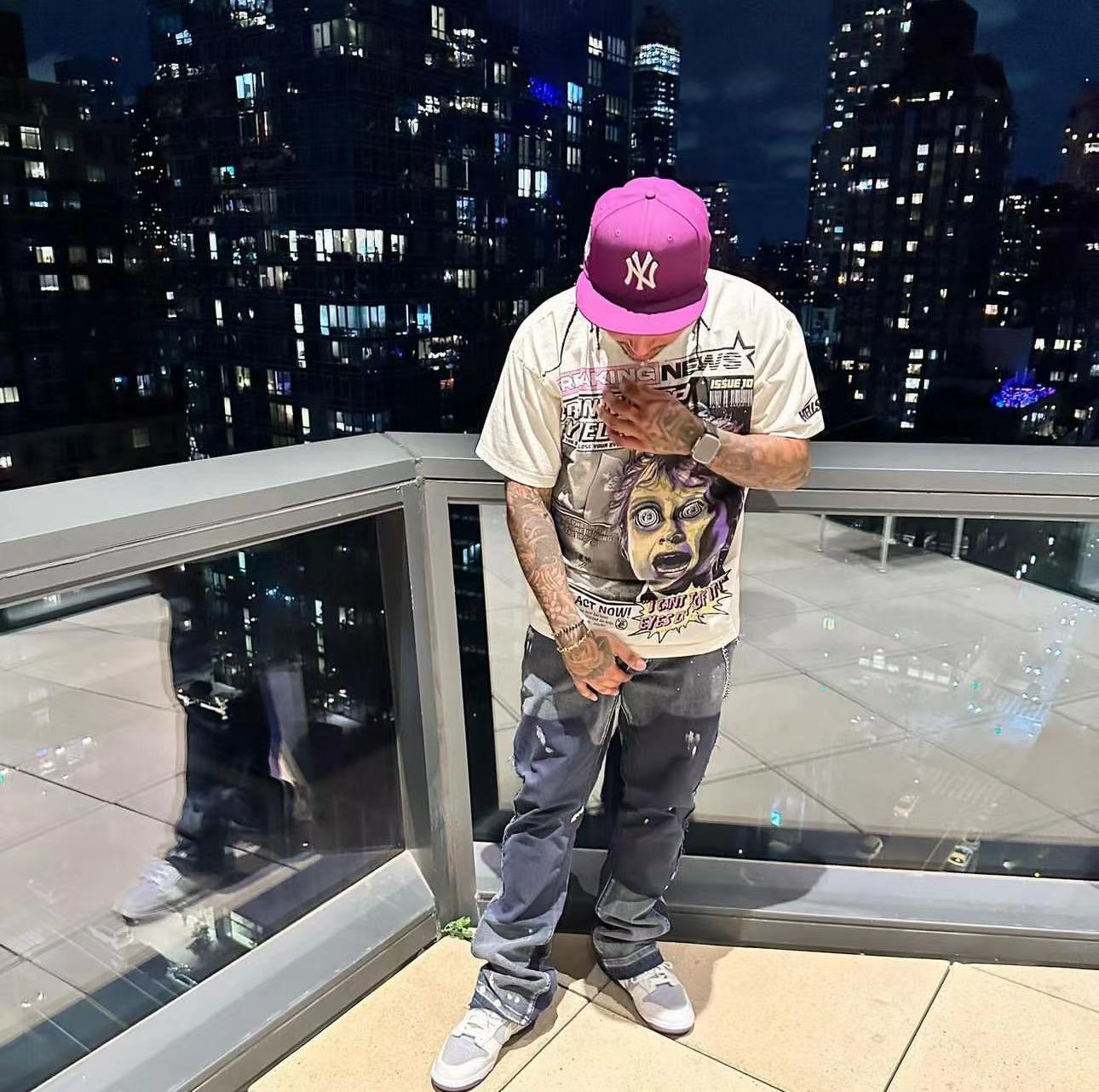 1:1 quality version Surprise Boys Logo Print Tee