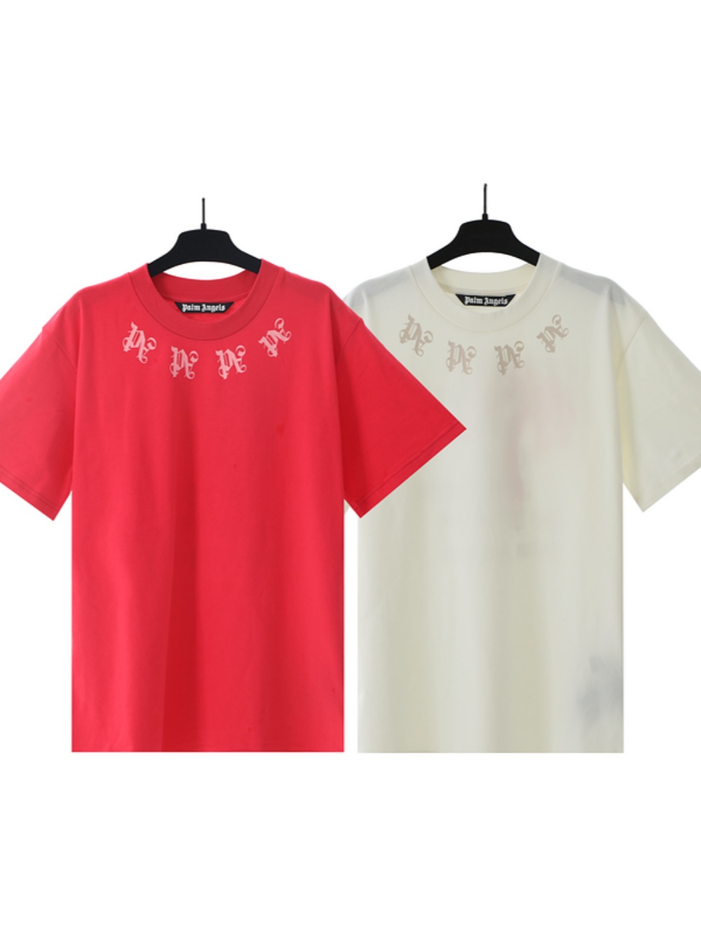 Neckline PA Letter Coconut Print tee 2 colors